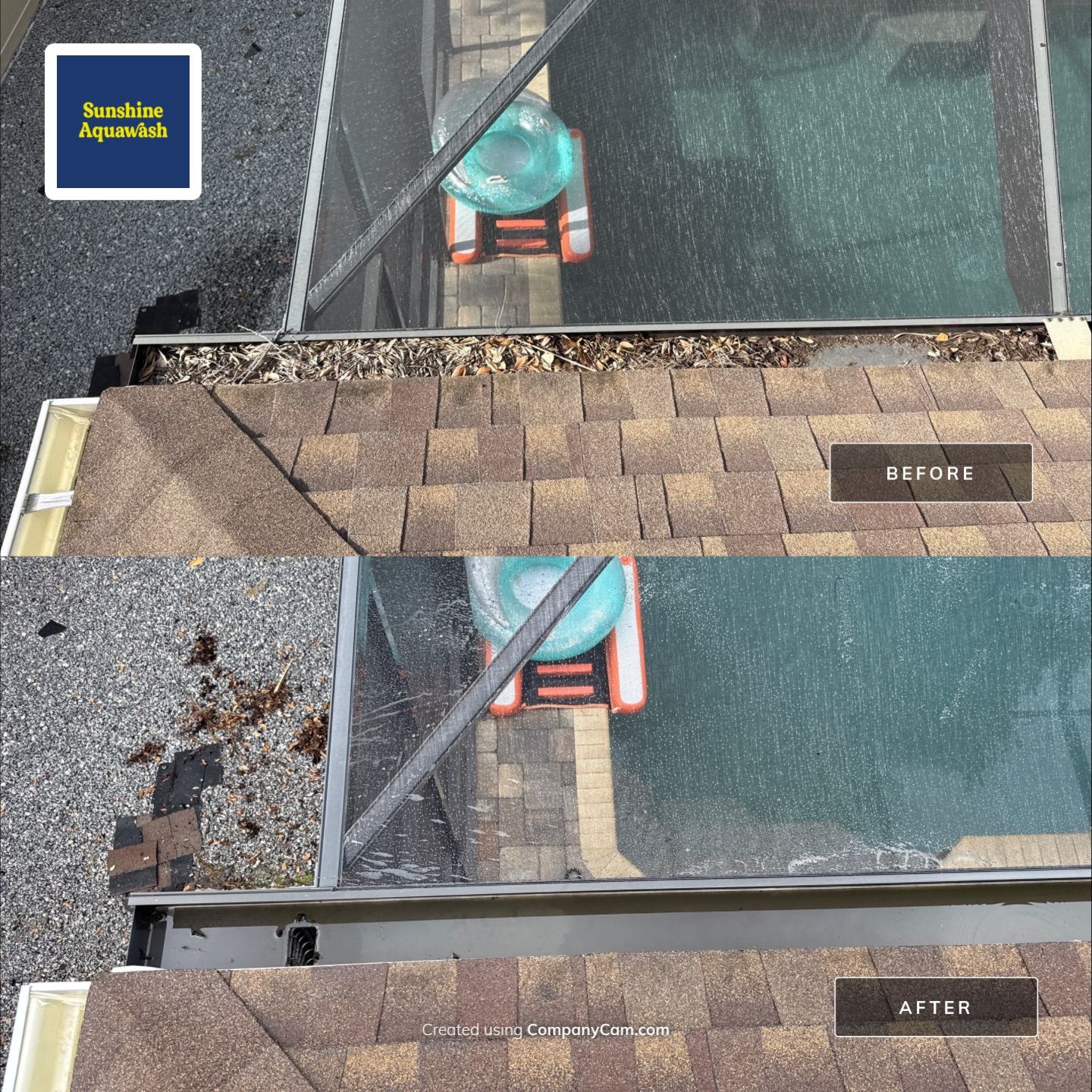 Full Exterior Cleaning – Two-Story House, Gutters, and Fence in Old Mill Preserve, Palmetto, FL by Sunshine AquaWash