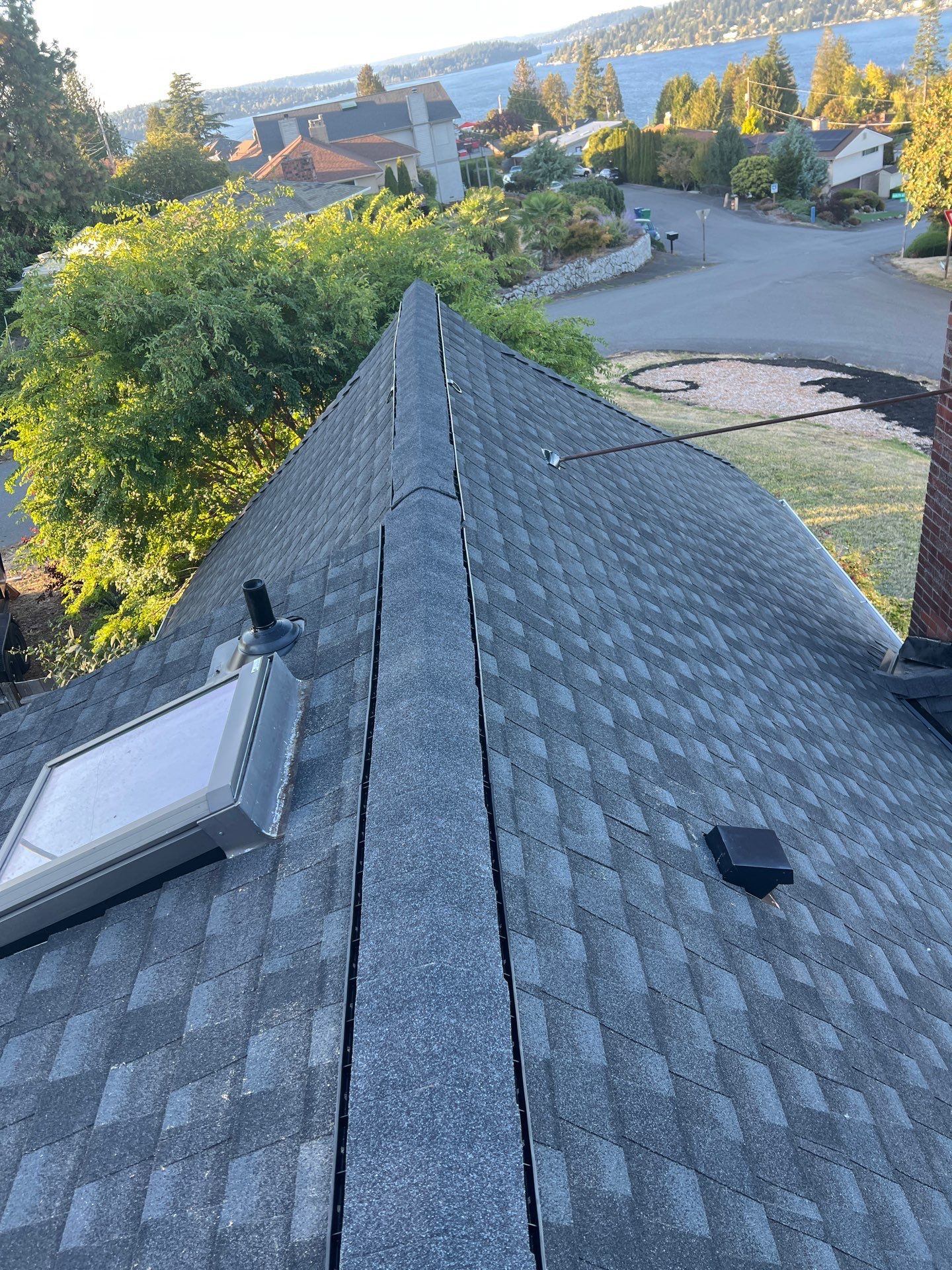 Residential Roofing Installation using GAF UHDZ Shingles by Roofing Formula LLC