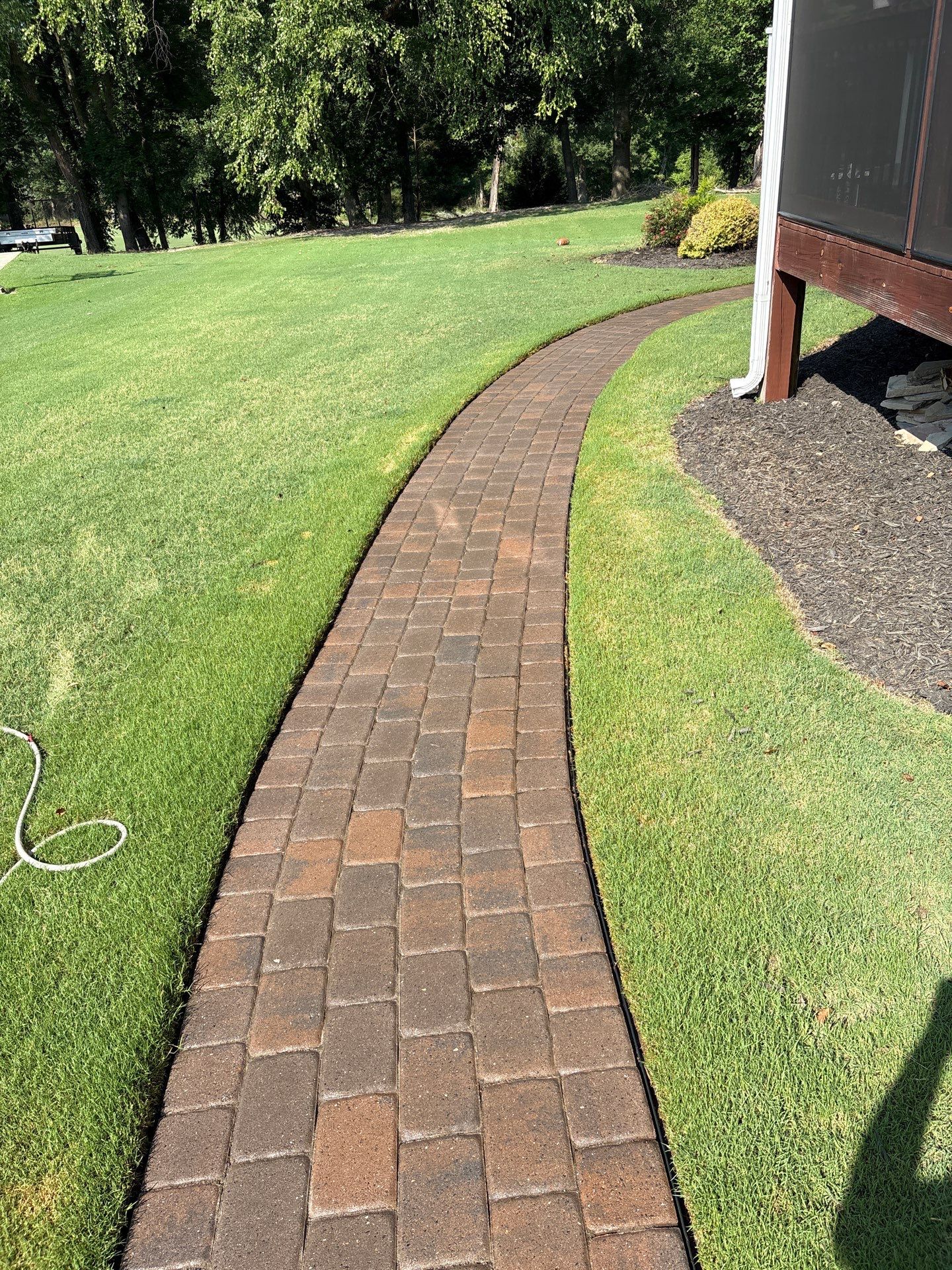 Paver Patio using Concrete Sealant by DuraSeal