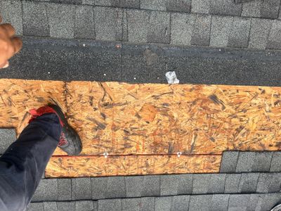 Hail Damage using Owen's Corning Duration (Lifetime) Shingles