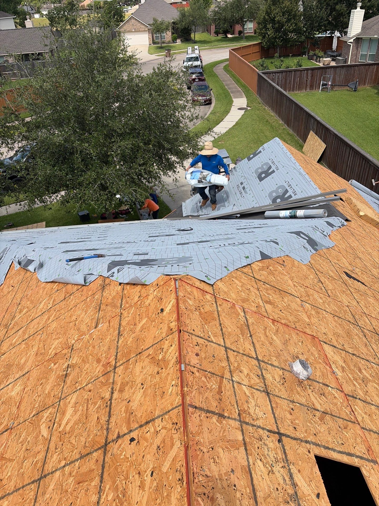 Roof Replacement in Dickinson TX by Roof Repair Company