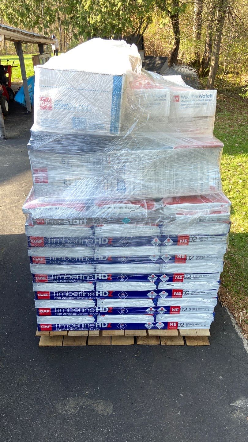 Residential Roofing Installation using GAF Timberline HDZ by Sensible Home Solutions