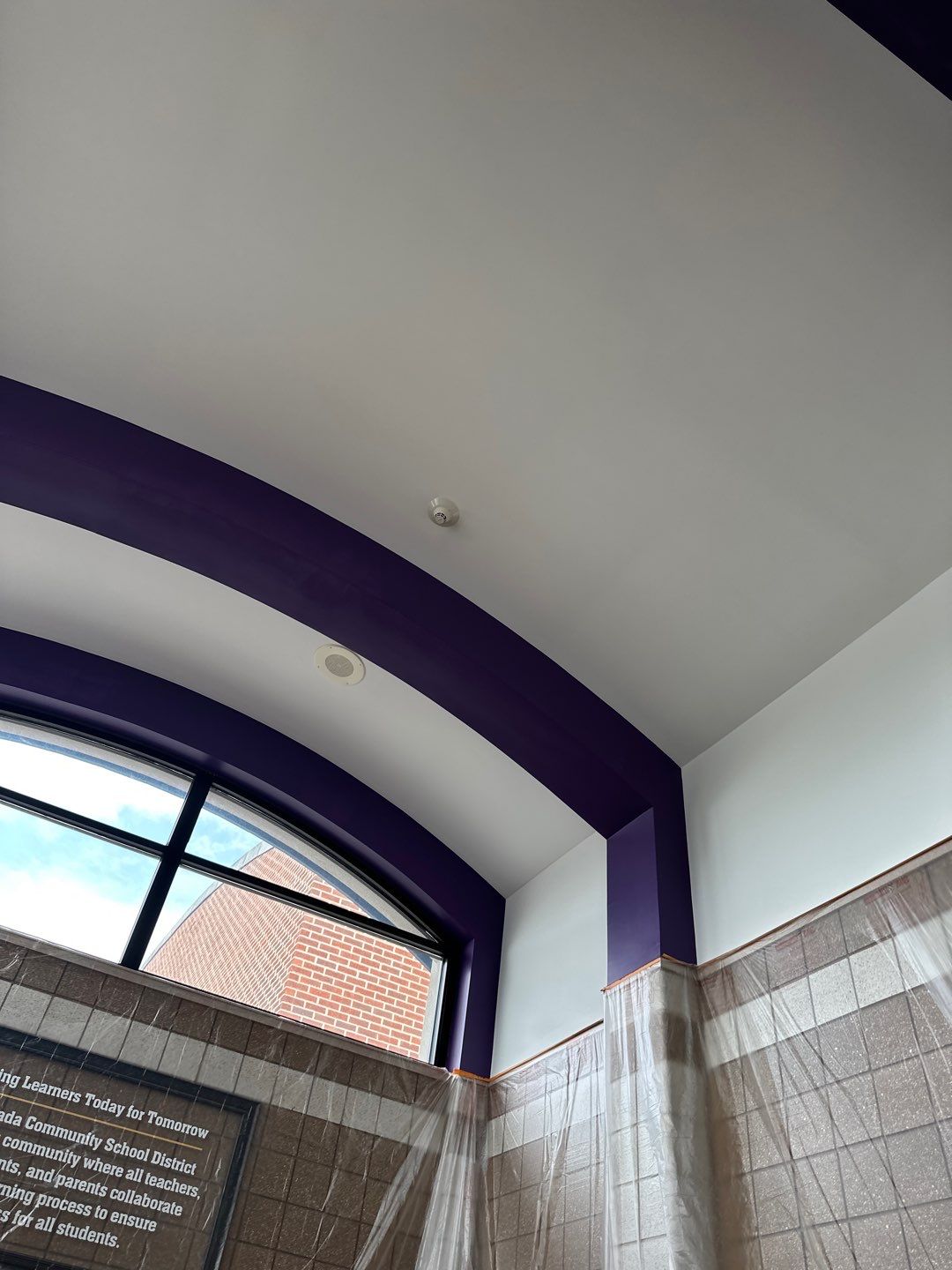 School Painting Project by Cutting edge painting 