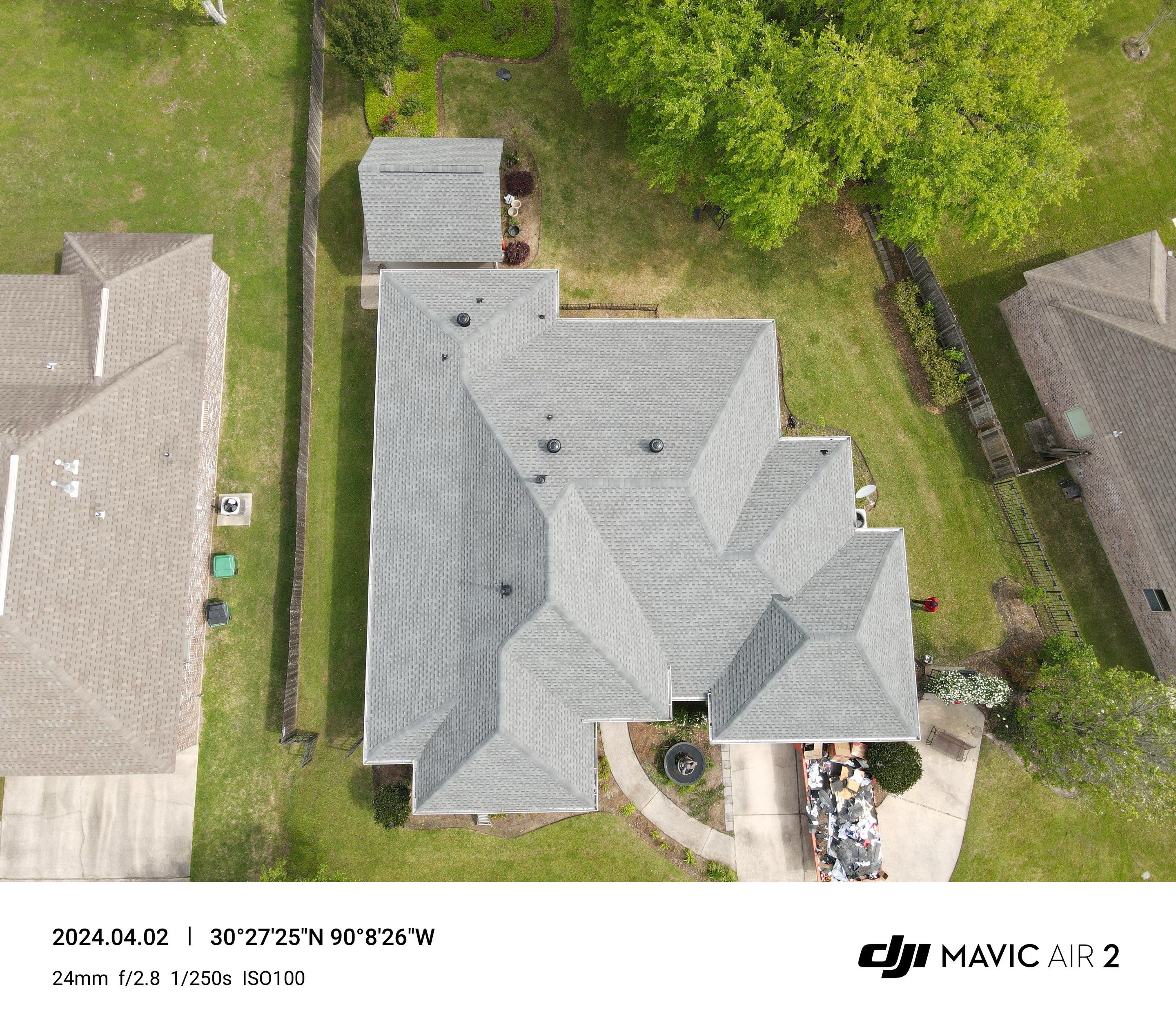 IBHS Fortified Residential Roofing Installation using GAF Timberline HDZ Slate Algae Resistant Laminated High Definition Shingles by Bergens Roofing