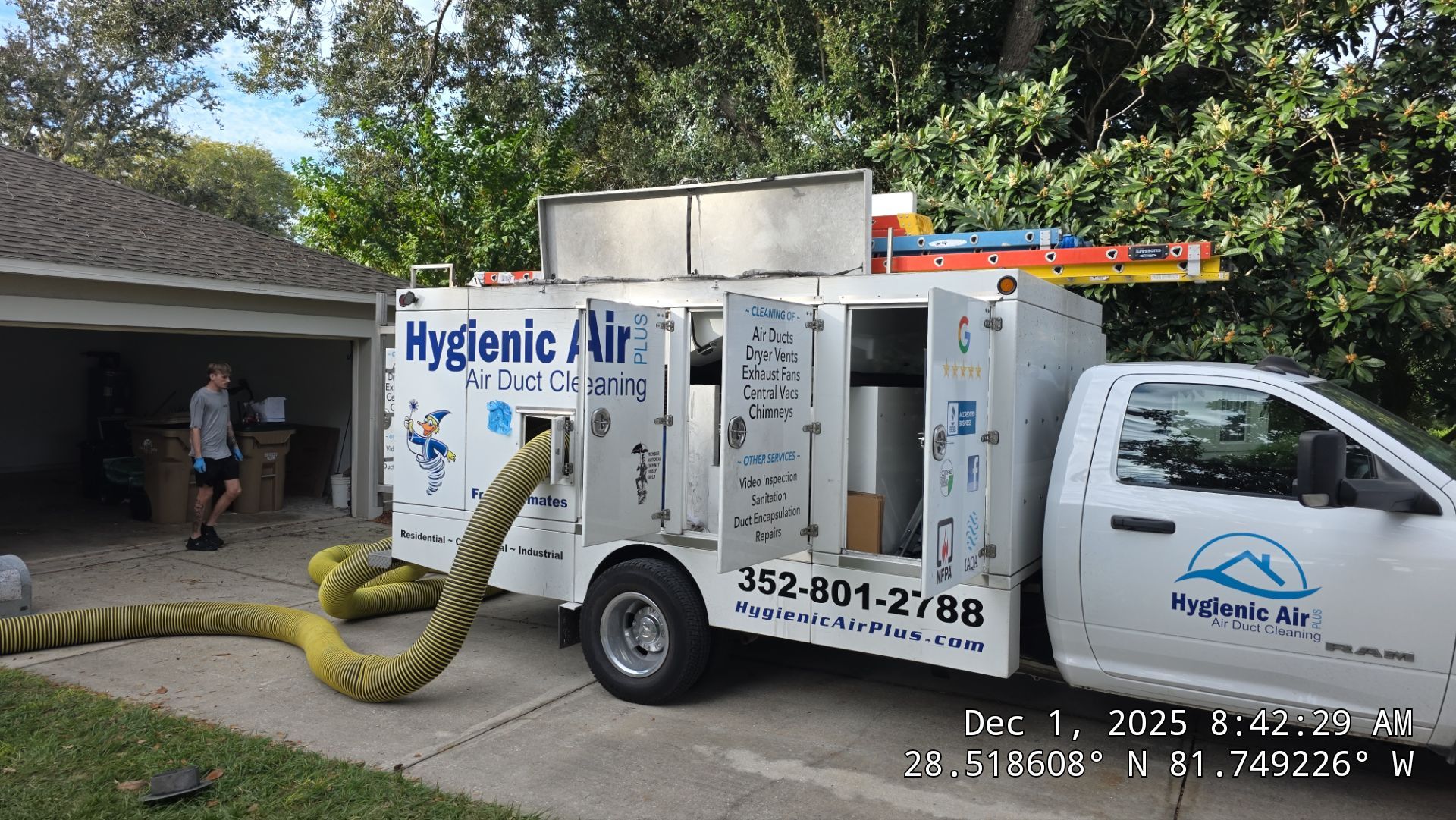 Air Duct Cleaning Dryer Vent Repair in Clermont by Hygienic Air, Inc