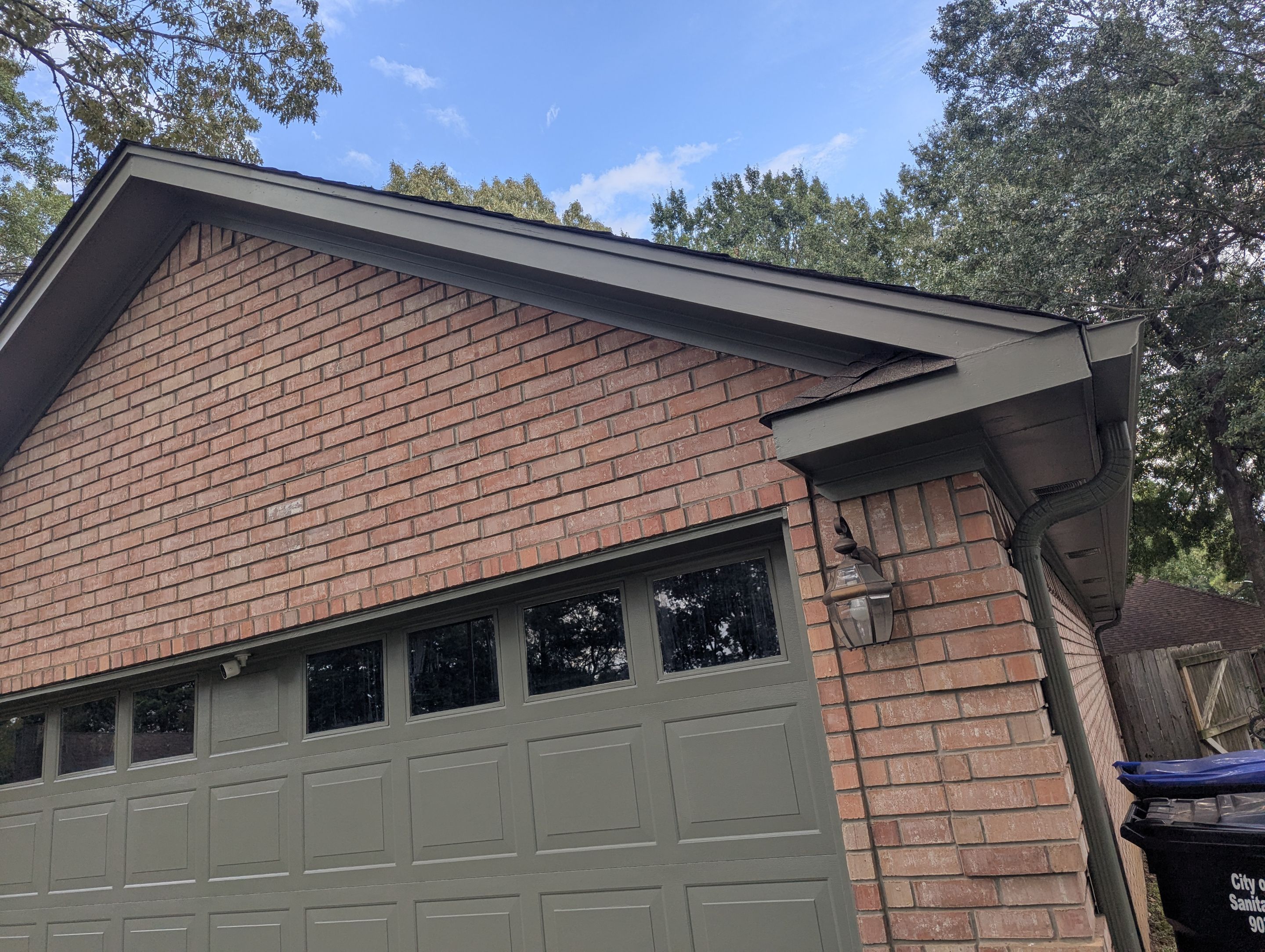 From Peeling Paint to Stunning Olive Green | Longview, TX Exterior Paint Job by Quality Coats Painting