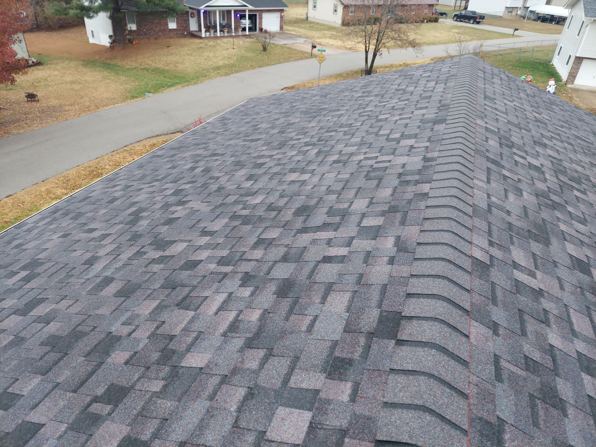 Residential Roofing Install - Owens Corning Duration - Color Midnight Plum  by Titan Commercial & Residential Roofing 