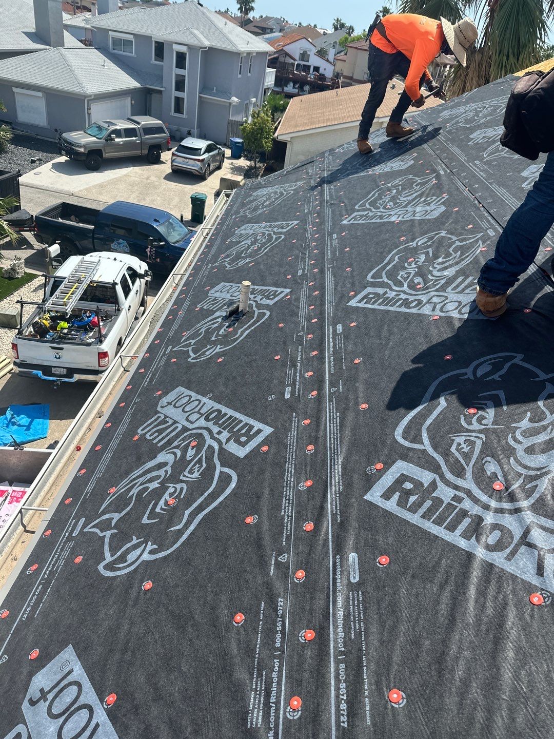 Residential Roofing Installation using Owen's Corning Duration (Lifetime) Shingles by Roof Repair Company