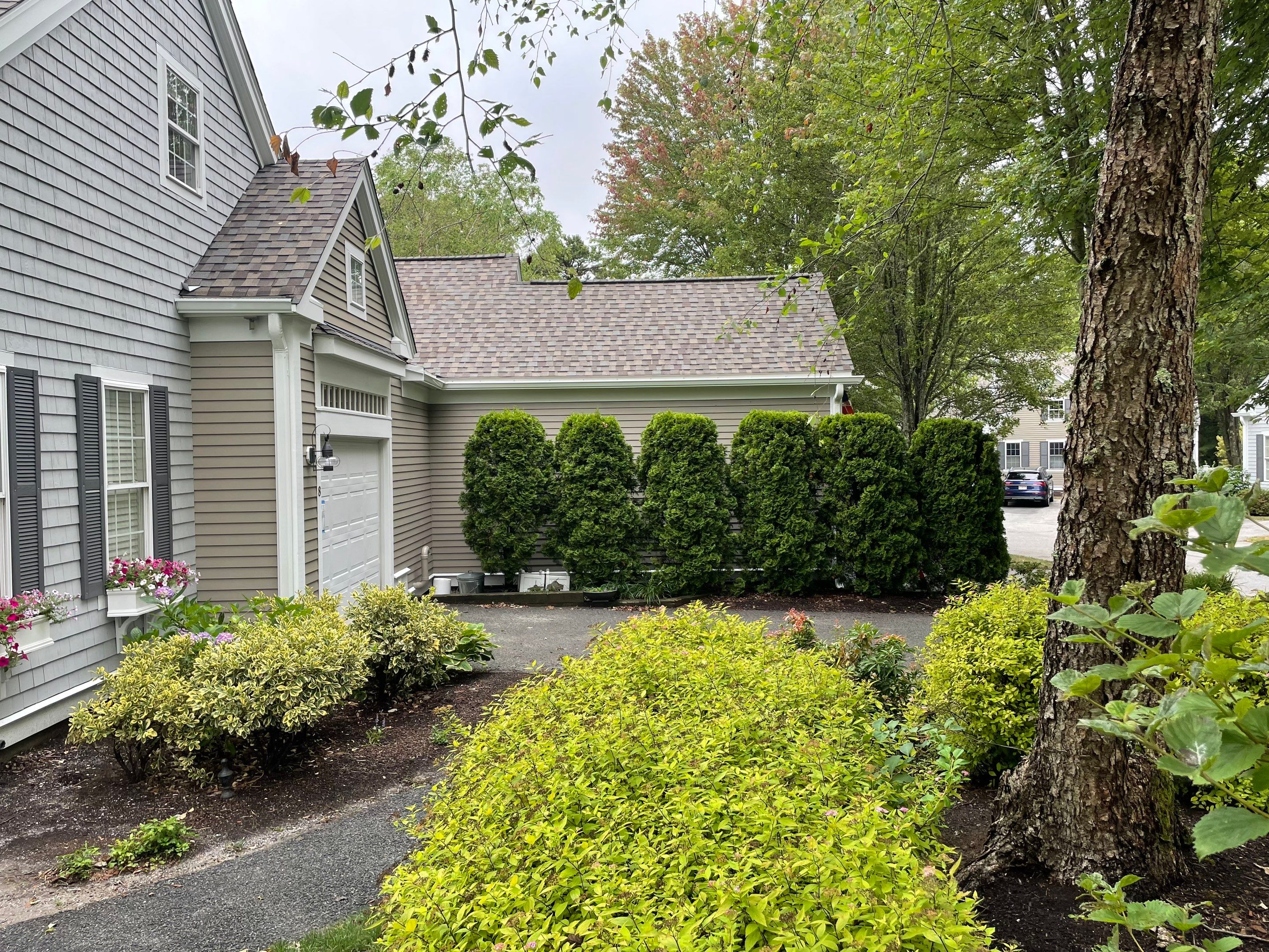 6" K-Style Aluminum Gutters Installed in Bourne, MA by Gutter Pro Enterprises