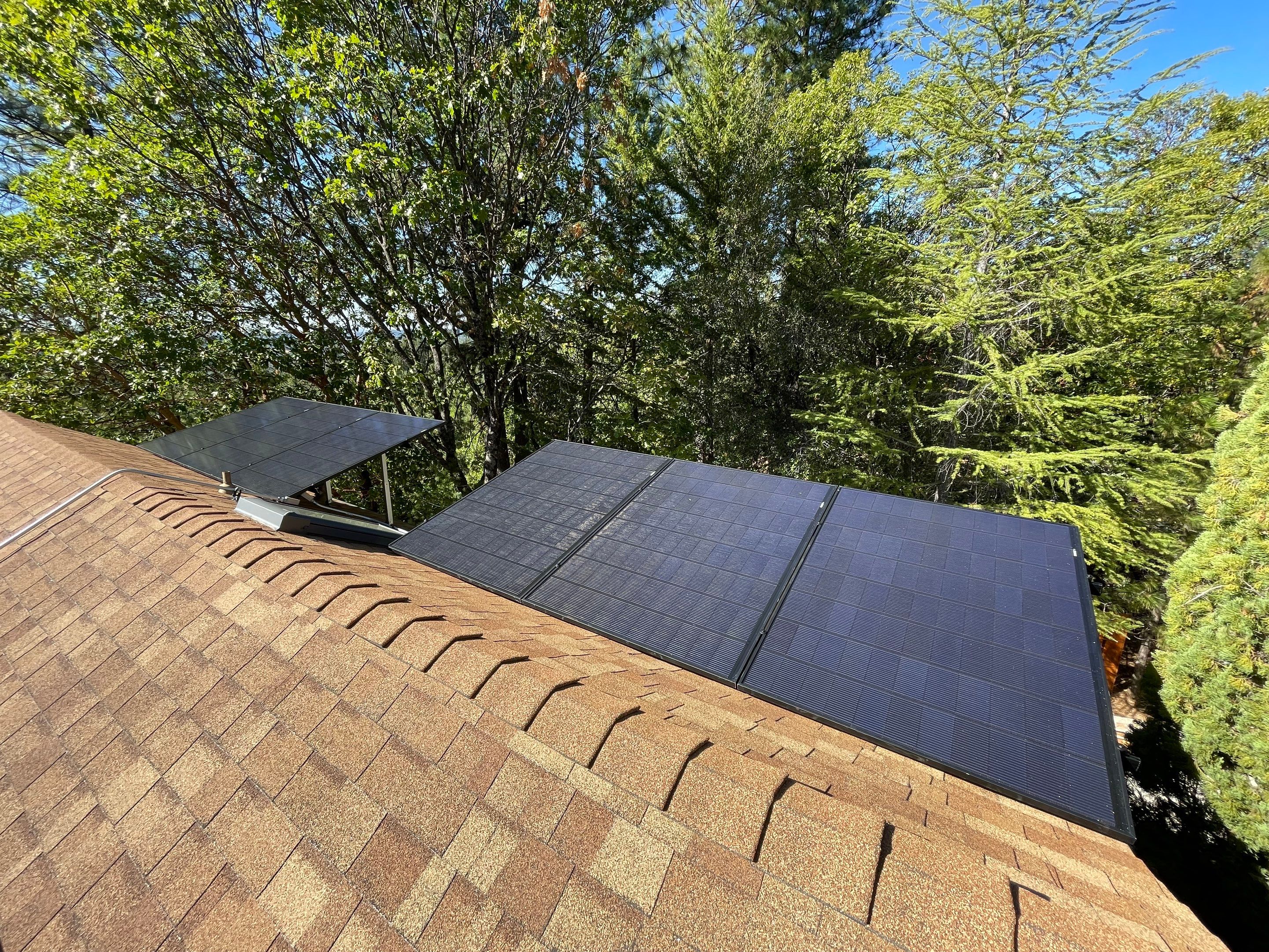 Solar Panel Installation using REC Solar Panels by Byers Enterprises 