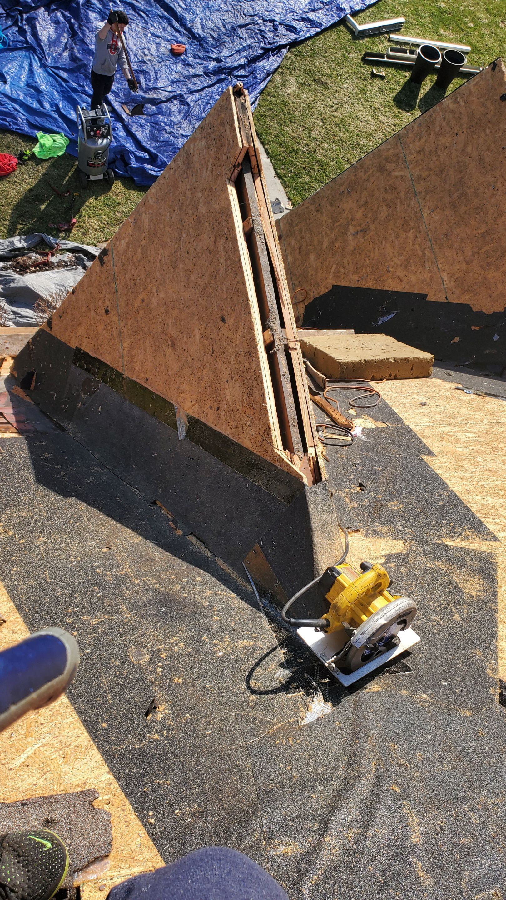 Residential Roofing Installation using Owens Corning inFlow Vent by Absolute Roofing and Construction