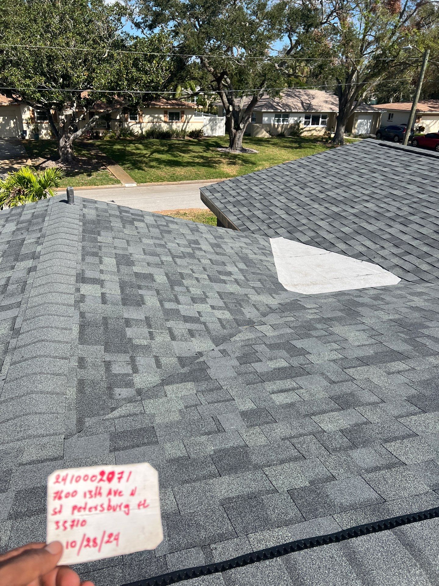 Project in St. Petersburg 33710 by Mitchell Roofing Company LLC 