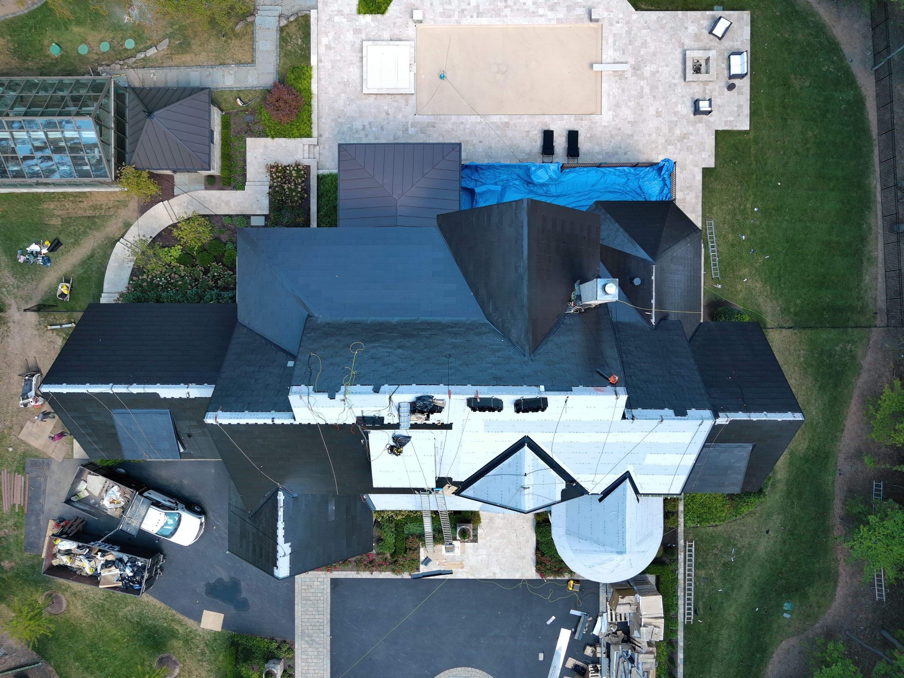 STUNNING Tesla Solar Roof in Virgina by American Home Contractors