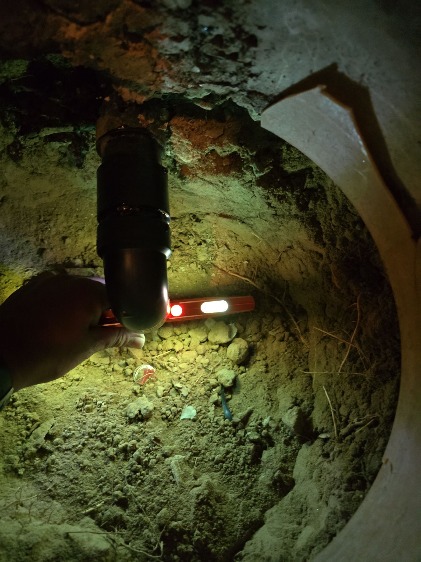 Shower Tub Installation with Underground Plumbing by Us Plumbing 