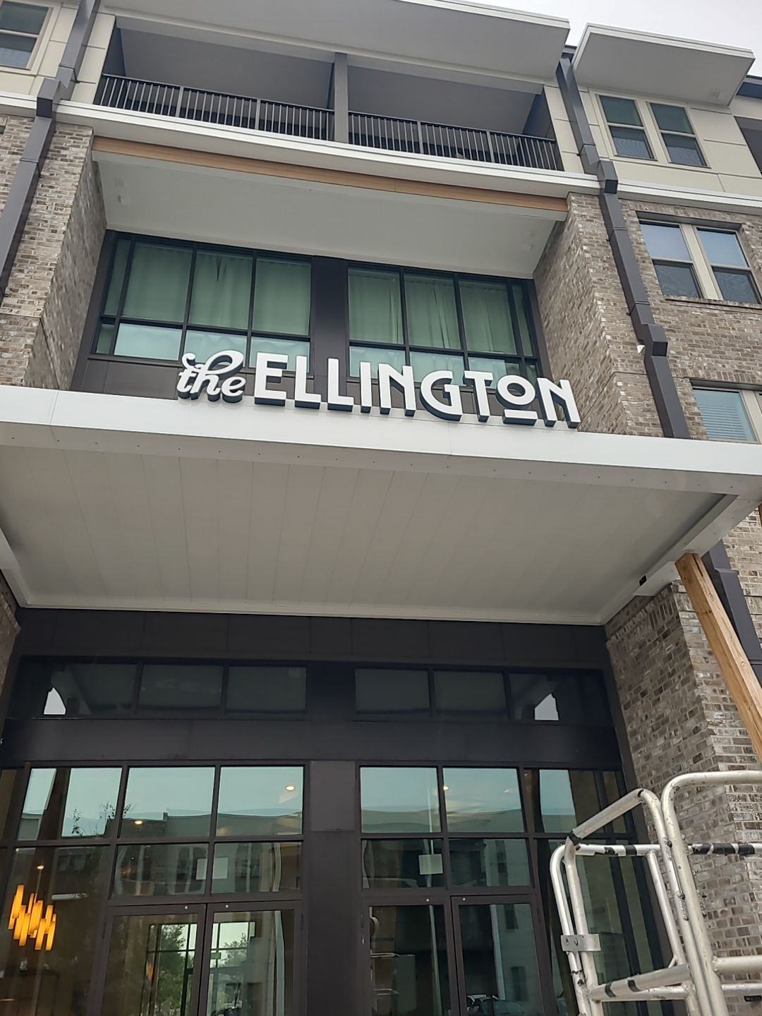 Soldier Mounted Channel Letters for Ellington by SignCrafters
