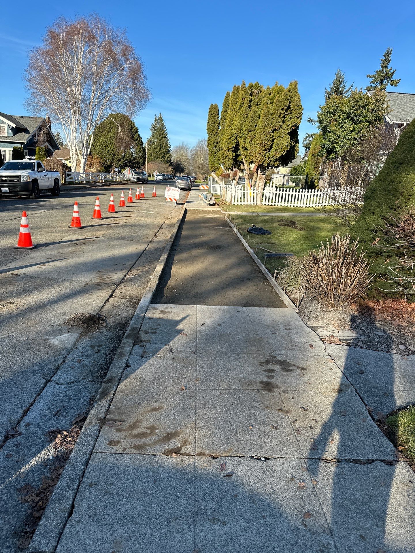 Opal Blue | Concrete Sidewalk by Jireh Asphalt & Concrete Inc 