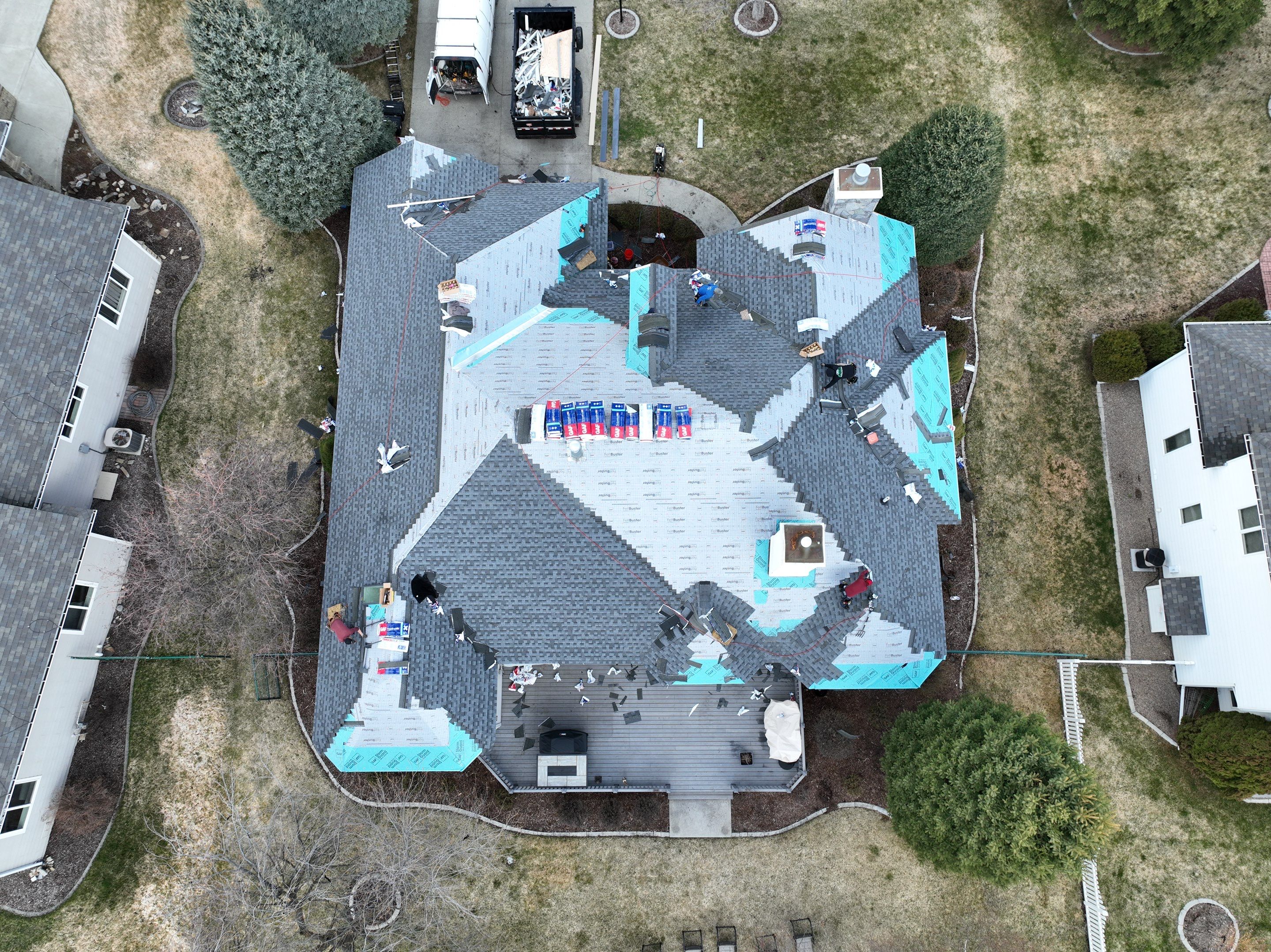 GAF Timberline HDZ - Pewter Gray by Montana Roofing Solutions