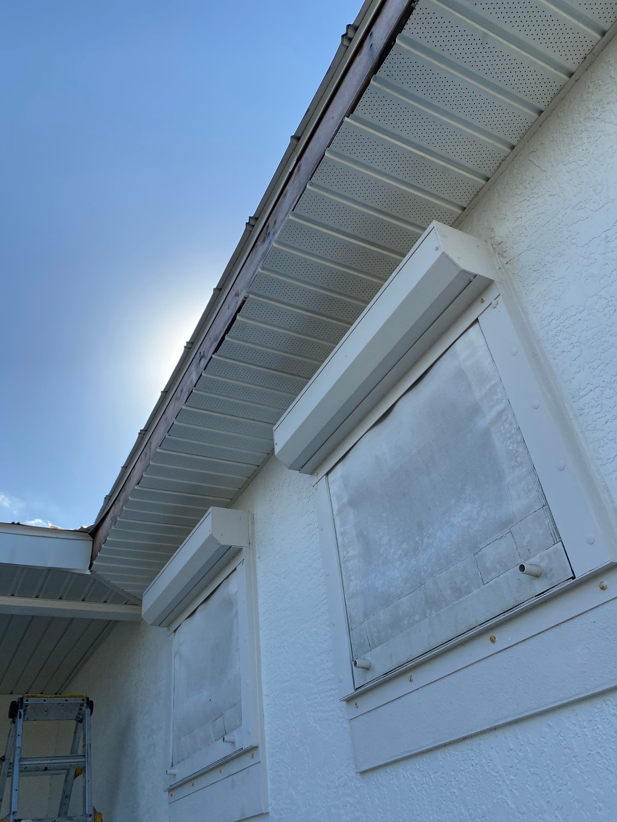 Seamless Gutter Installation for Beach Homes in Sarasota FL by Gutter Professors