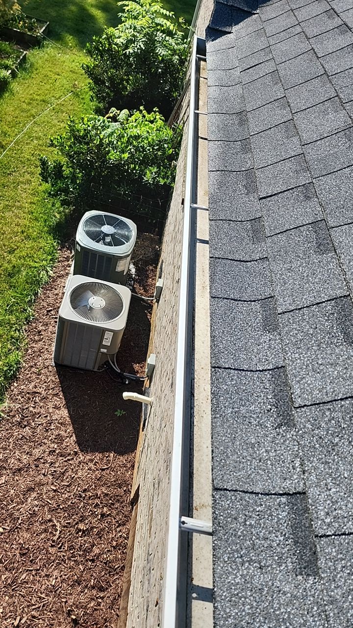 Gutter guard instalation  by Power Wash Masters LLC