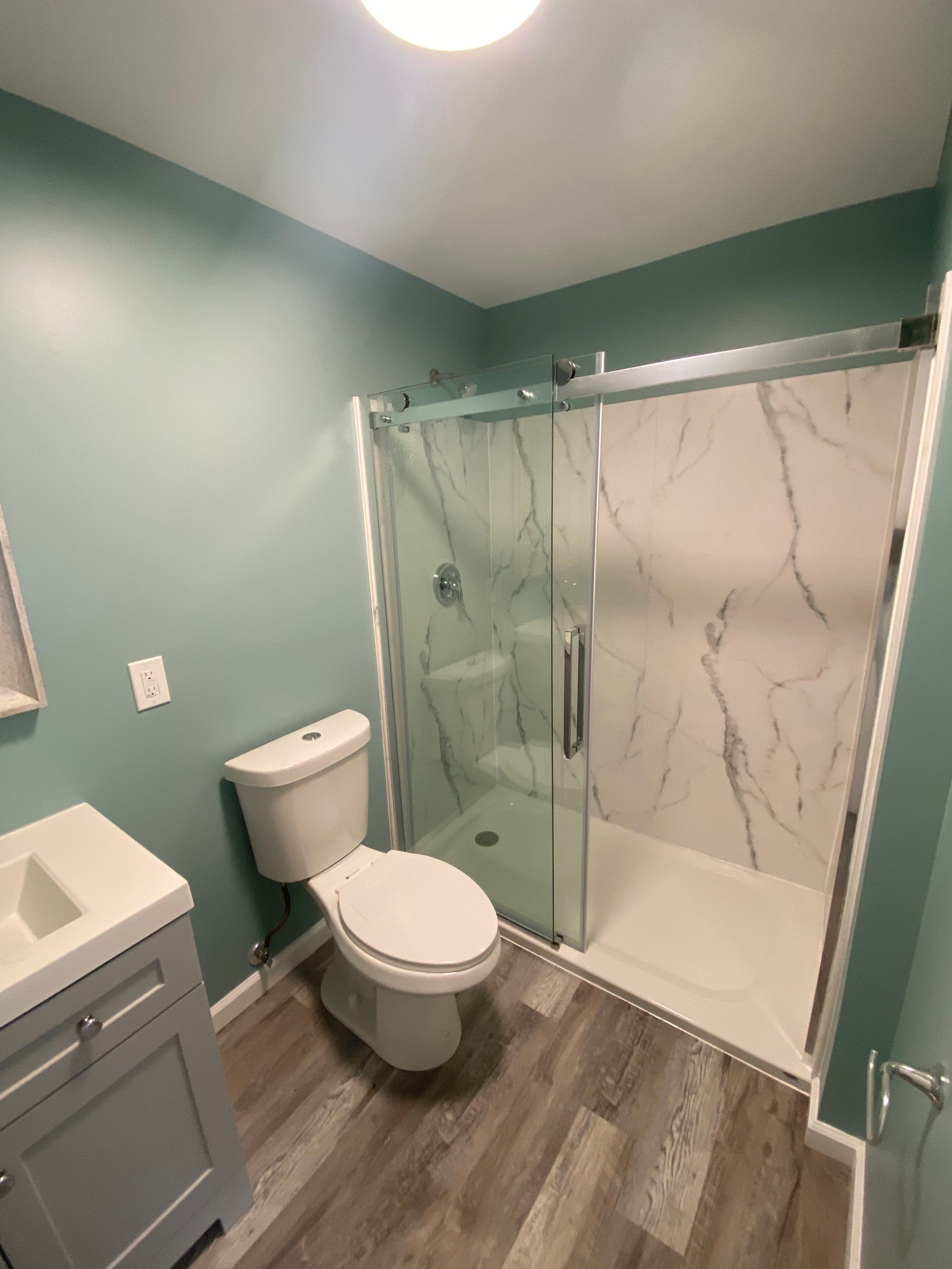 Complete Basement Buildout by The Smet Companies, LLC