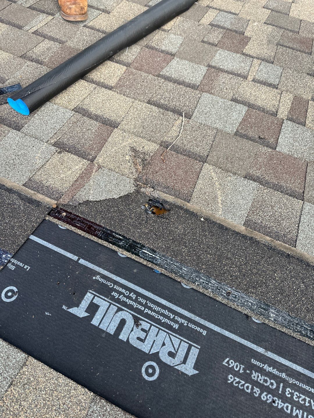 Residential Roofing Repair using Owen's Corning Duration (Lifetime) Shingles by Roof Repair Company