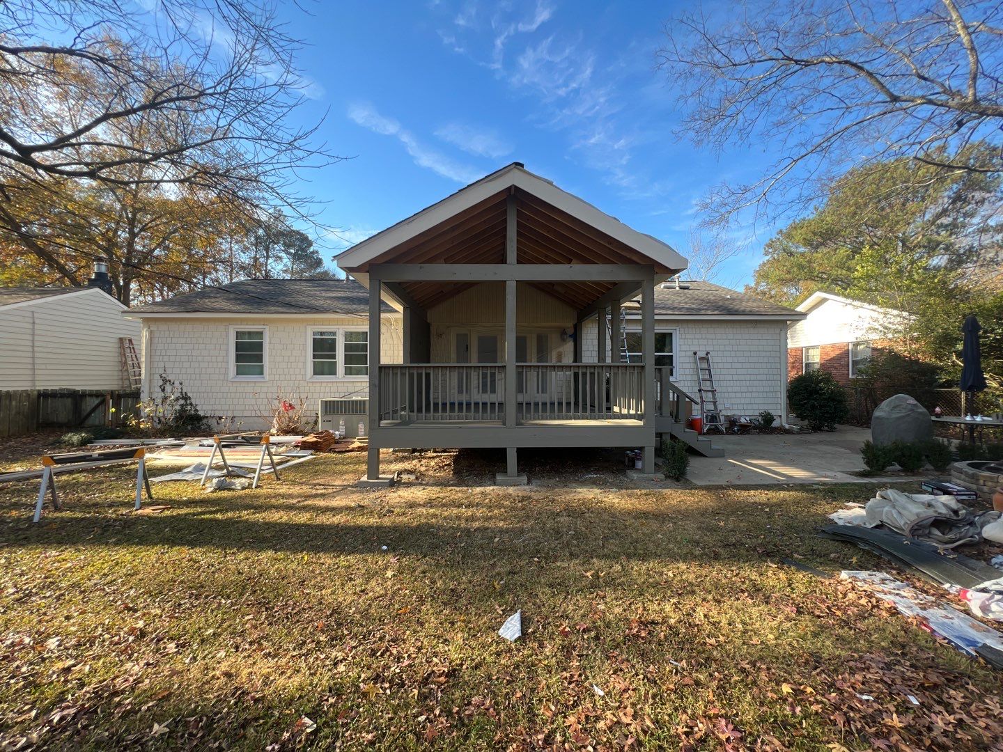 Crestline - Porch by Pillar and Pine