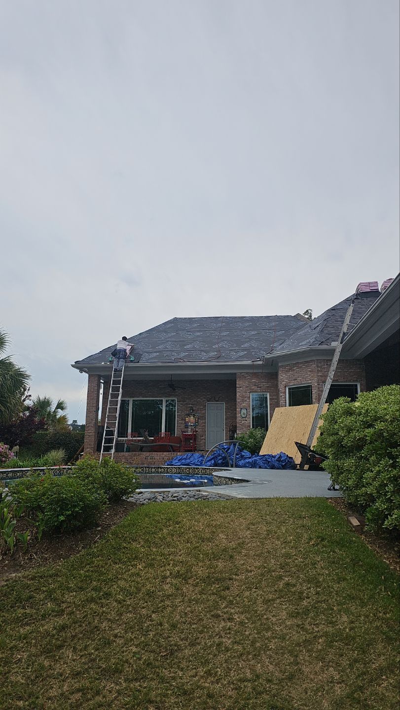 Residential Roofing Installation using Owens Corning Duration Midnight Plum by Indigo State Roofing