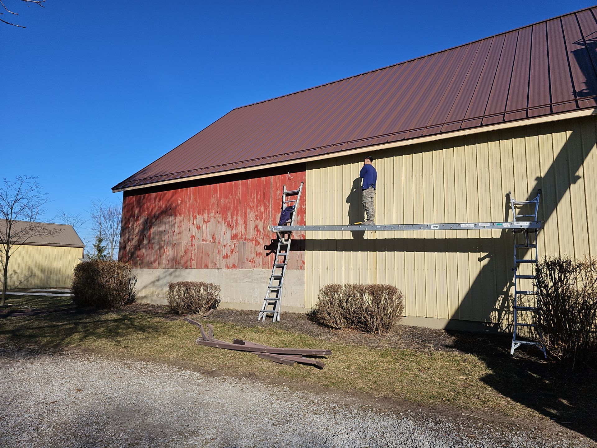 Residential Roofing Installation using Standing seam - Coco Brown by Nitro Roofing and Construction