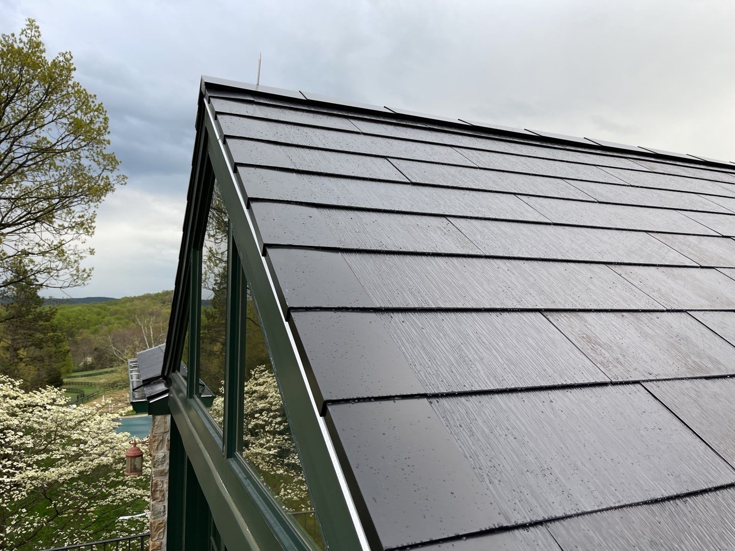 Tesla Solar Roof Replacement by American Home Contractors