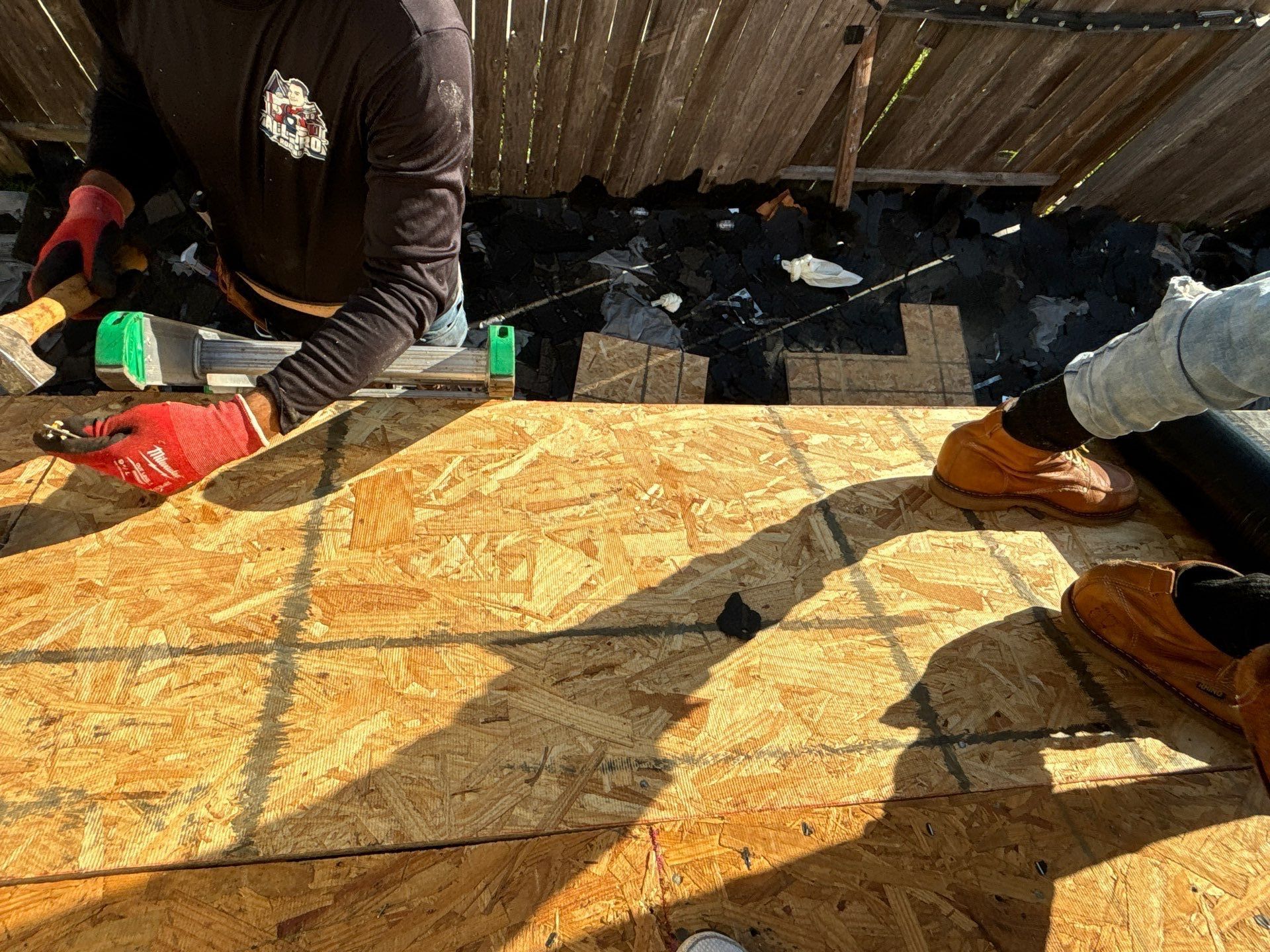 Residential Roofing Installation using Owen's Corning Duration (Lifetime) Shingles by Roof Repair Company