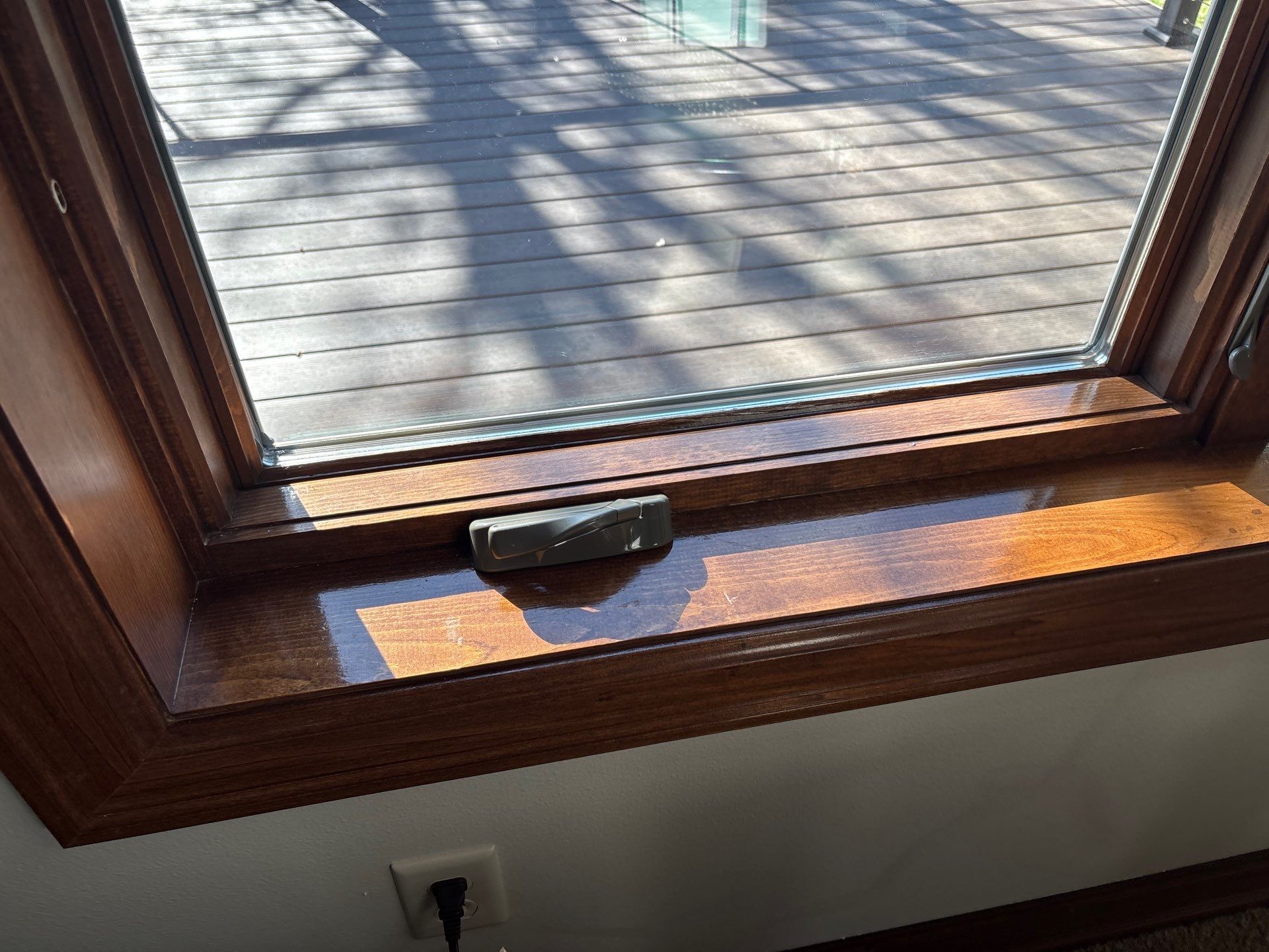 Interior Wood Window Trim and Door Frame Finishing in Sioux Falls by Select Painting, Coatings & Garage Cabinets