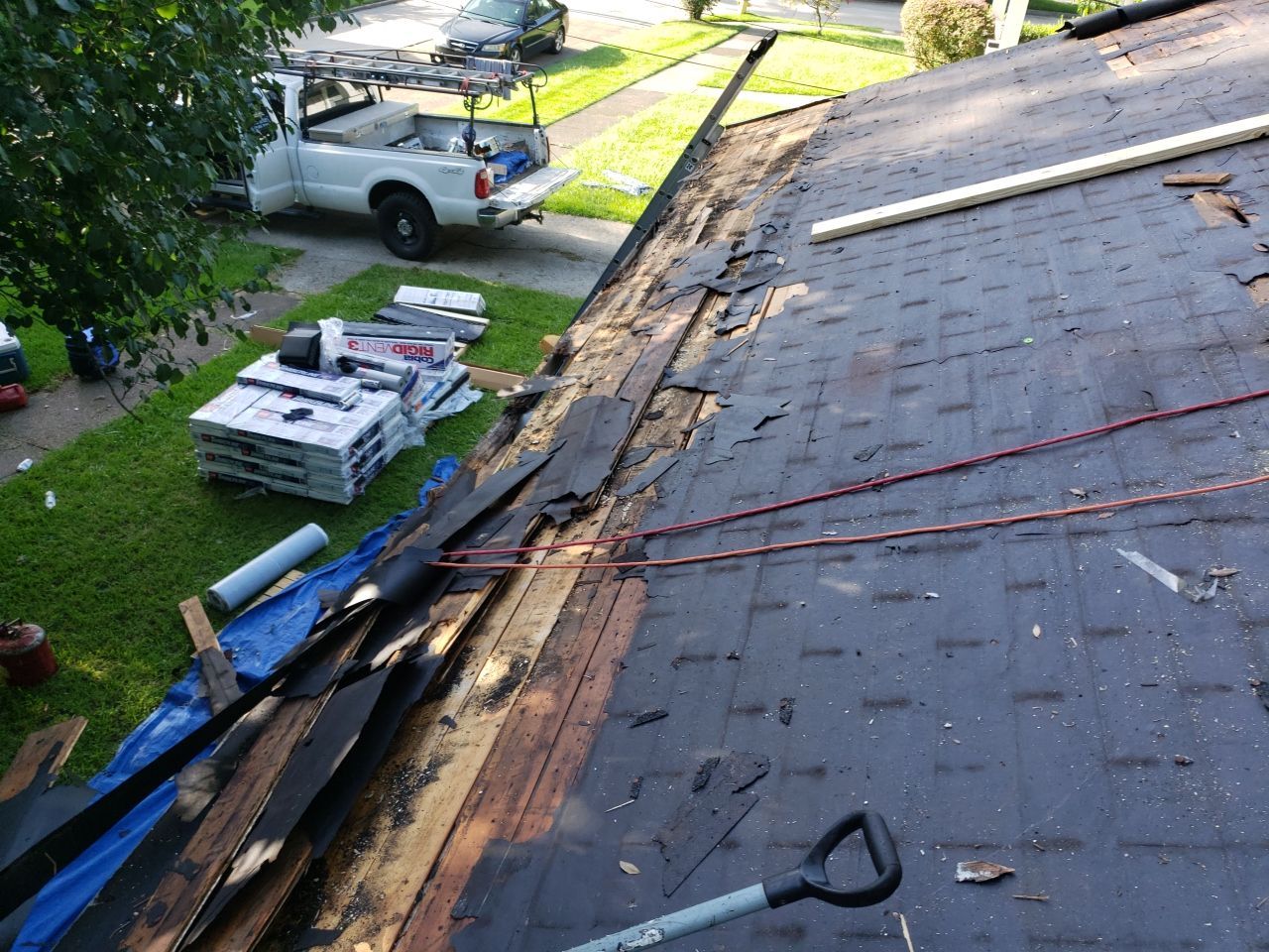 Residential Roofing Repair using Roof Replacement by American Roofing & Construction LLC
