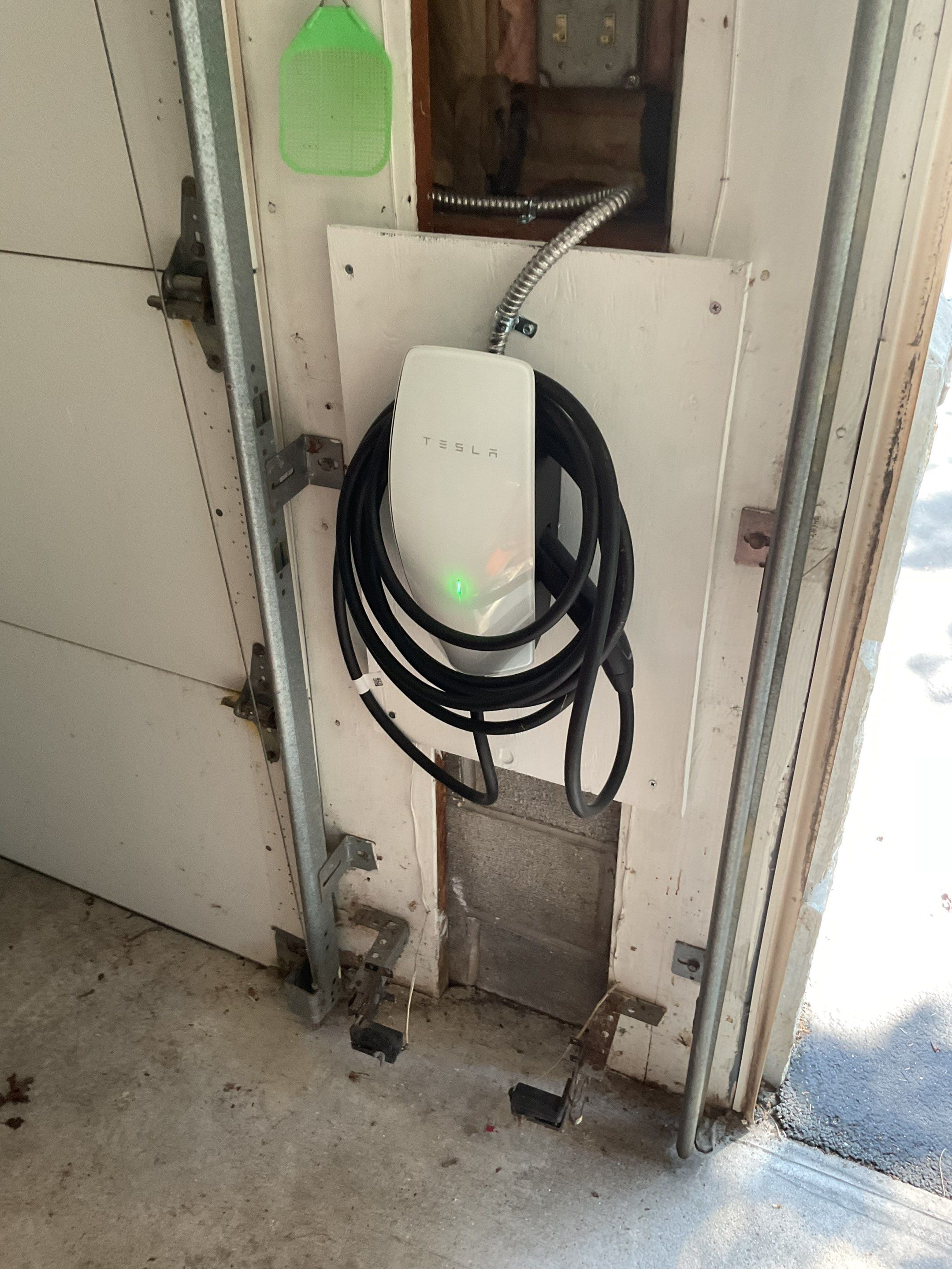 Tesla Charger Installed with MC Cable – Powered by ZAM by ZAM Electric