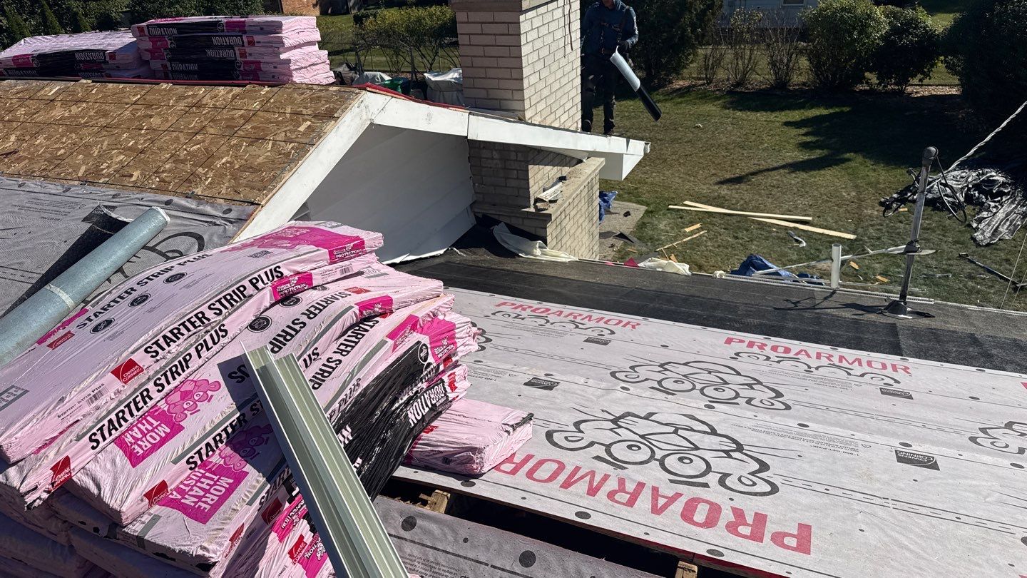 Roof Replacement using Owens Corning Williamsburg Grey by 180 Contractors