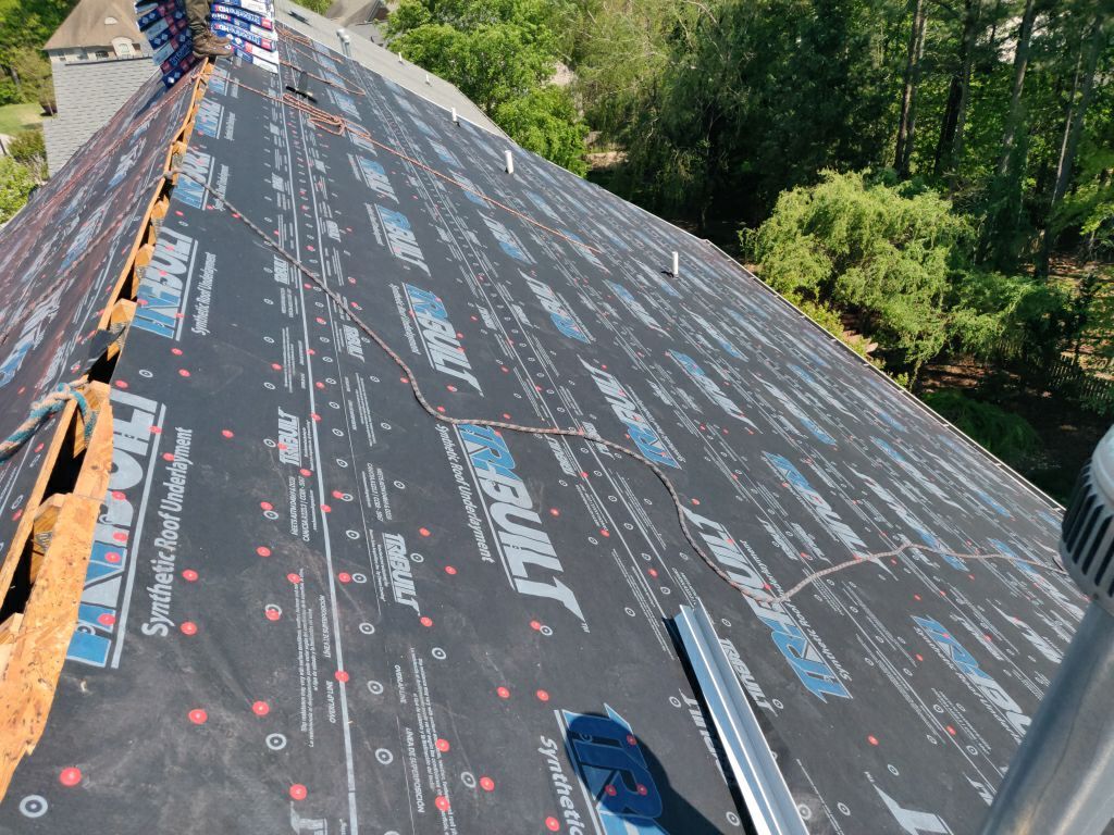 Residential Roofing Installation using Roof Installation by American Roofing NC