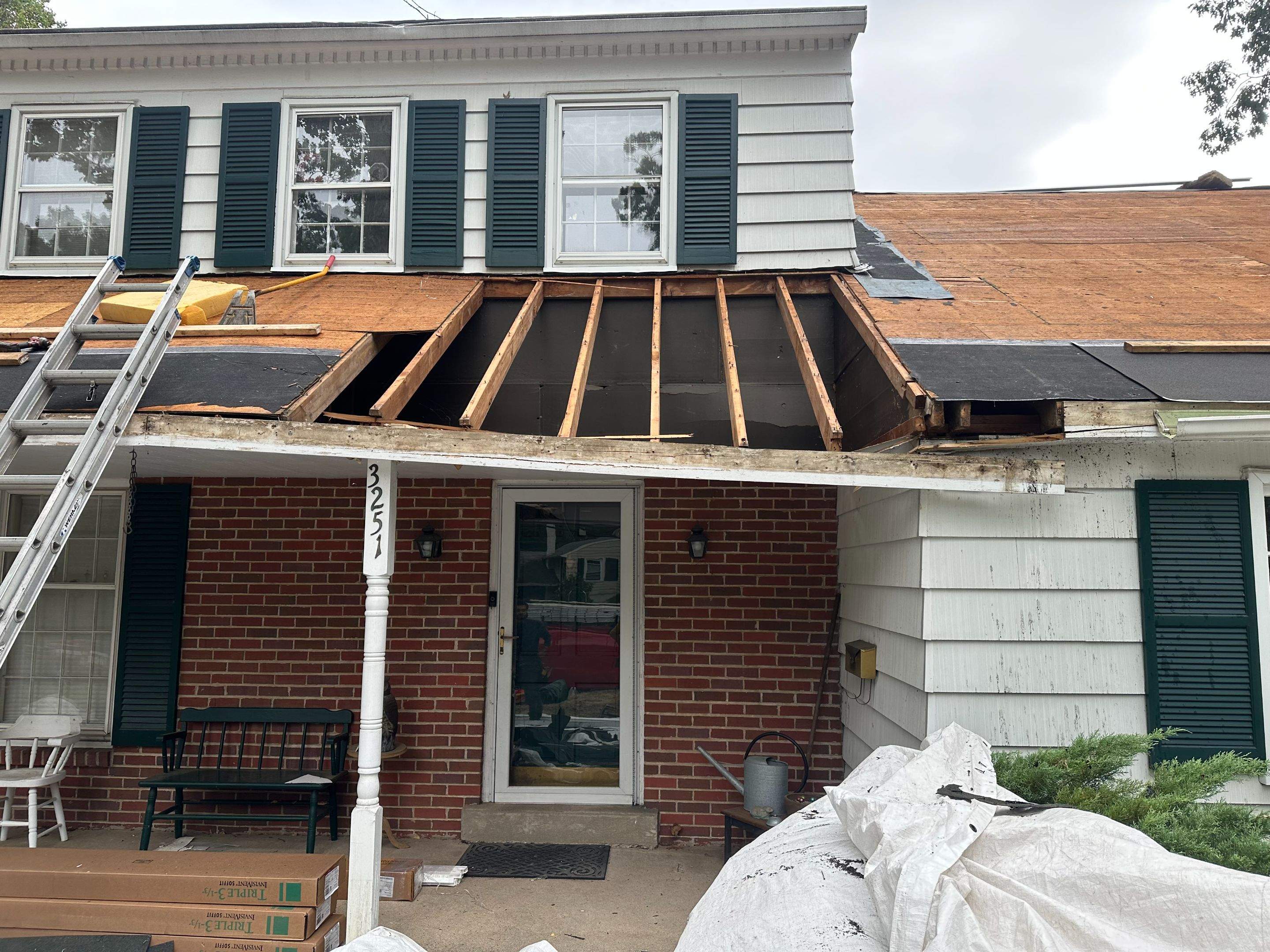 Storm Damage  by Stofan Construction LLC