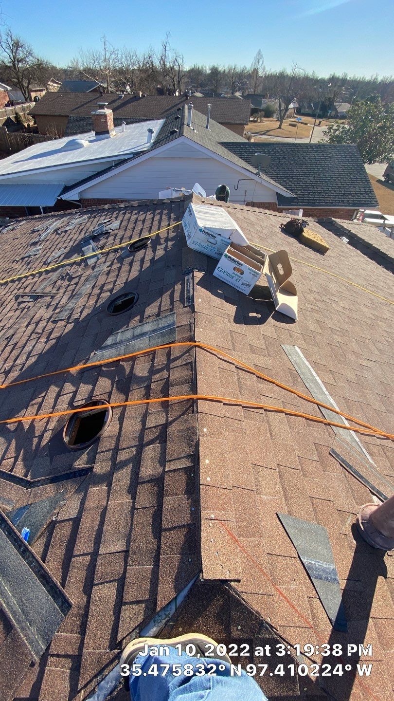 Residential Roofing Installation using Malarkey Vista Class 3 Sienna Blend  by Icon Roofing And Construction 