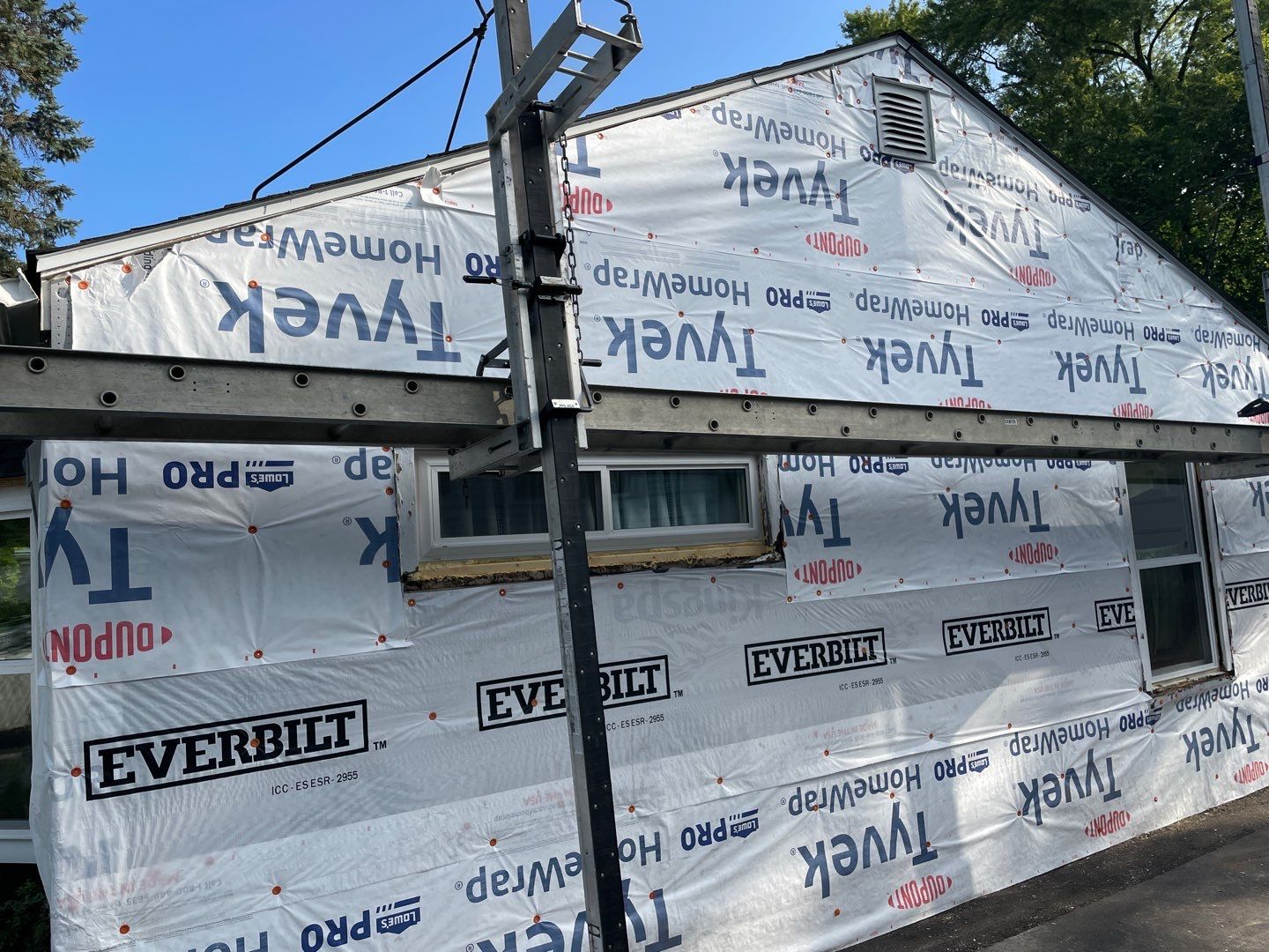 Siding Installation using Alside Charter Oak Siding  by Pro Home Services Inc