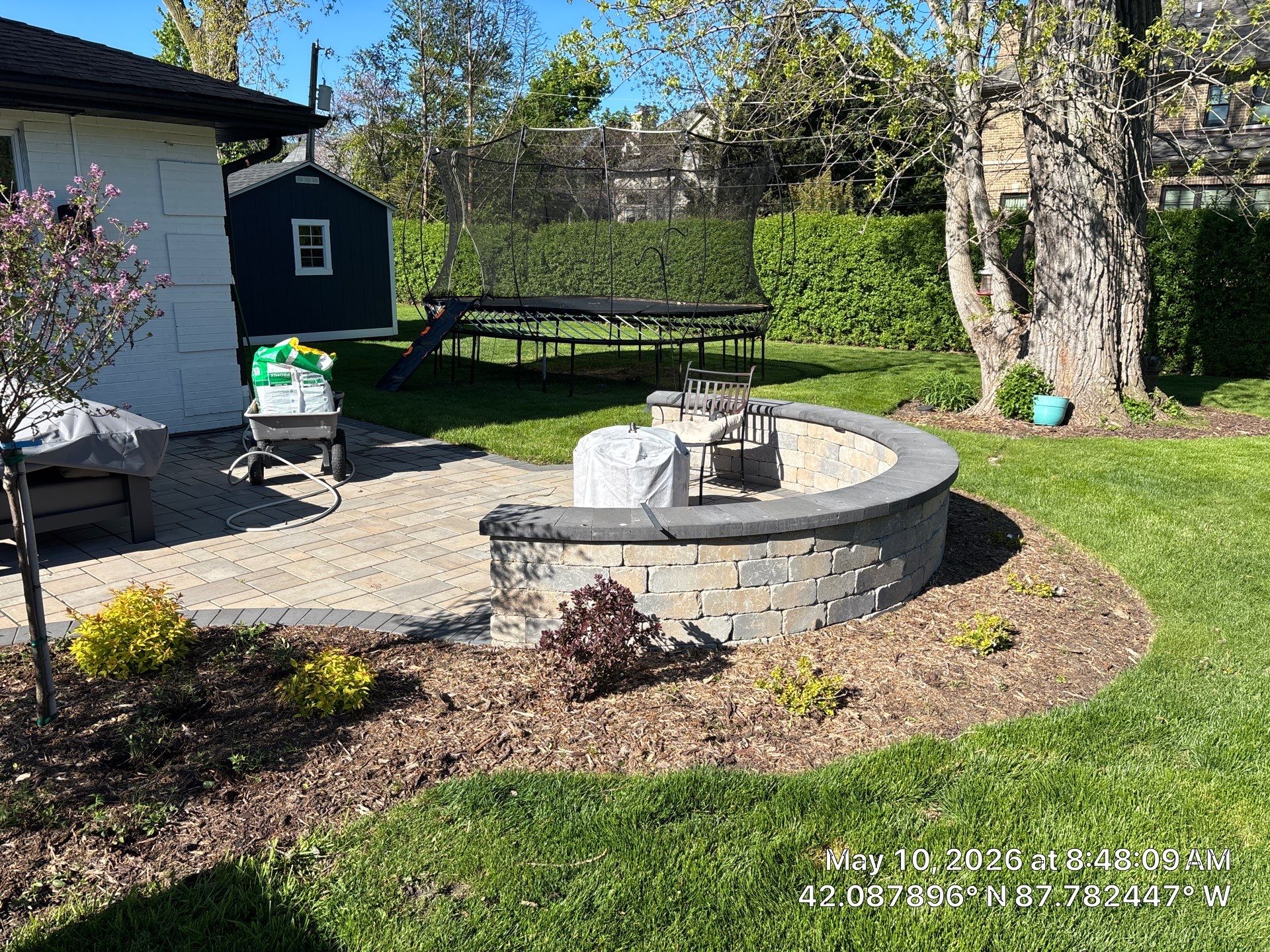 Brick paver repair, cleaning and sealing by Northern Power Washing LLC.
