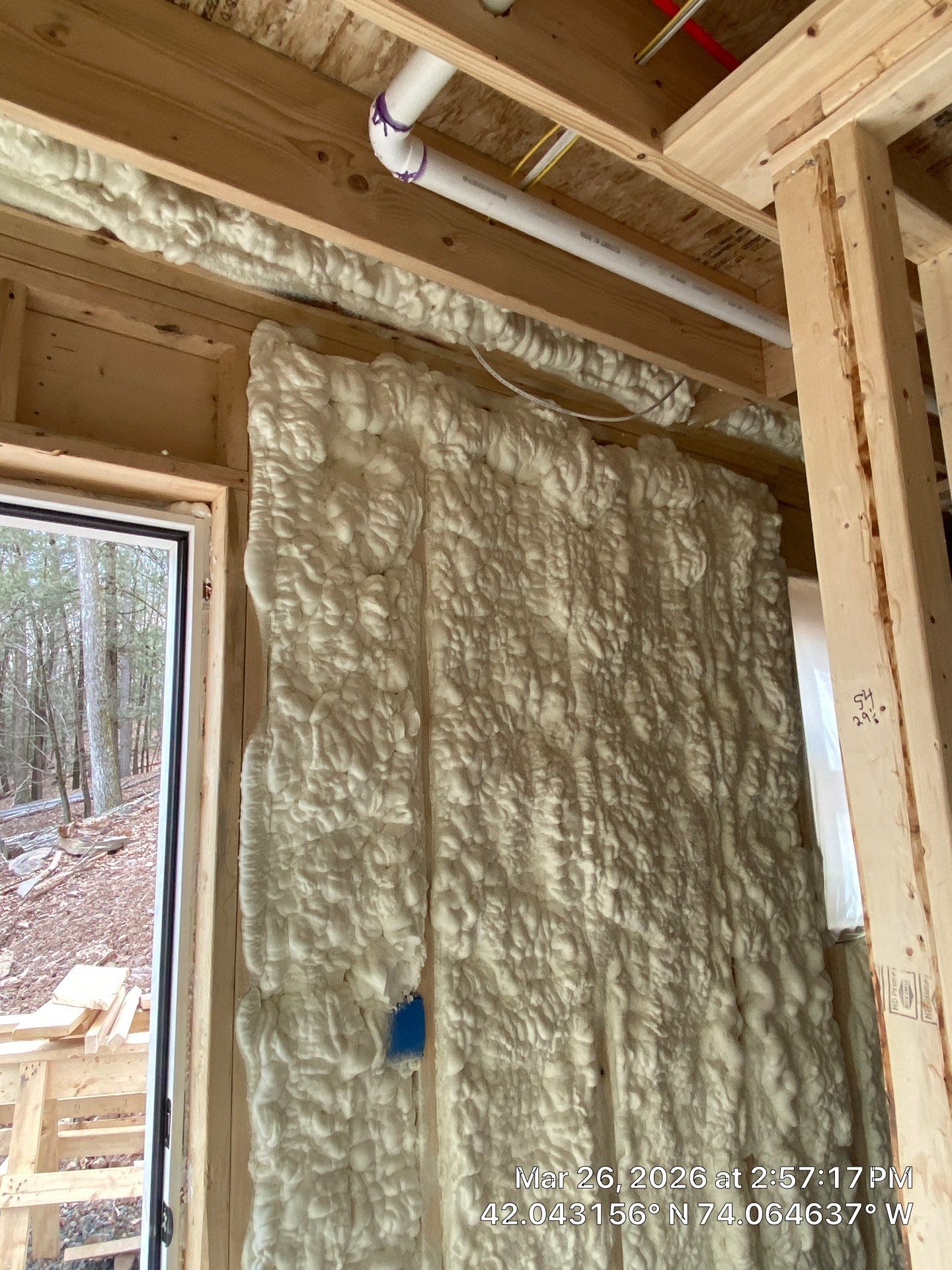 New Construction using Closed Cell Spray Foam and Open Cell Spray Foam by NYS Foam & Energy