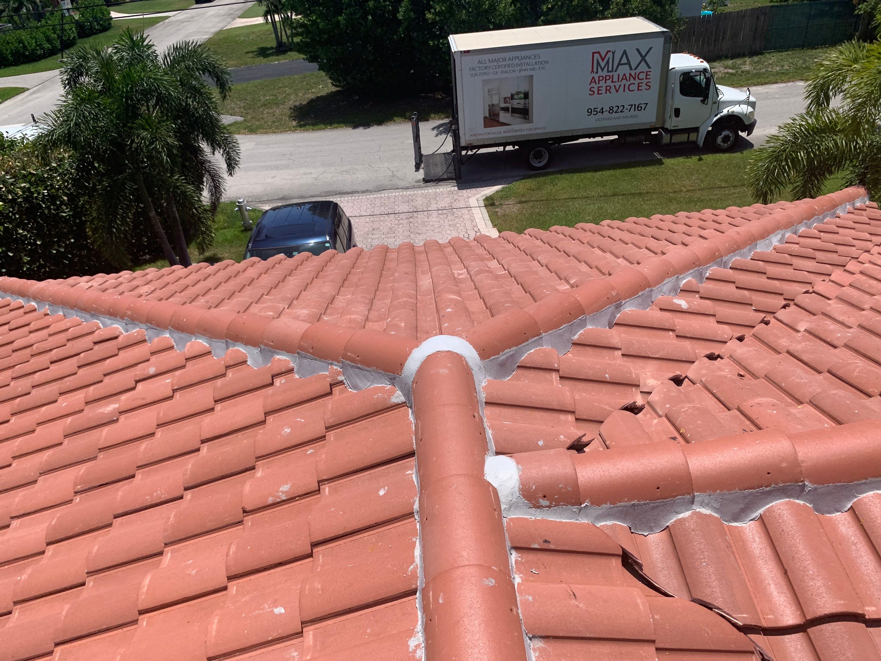 Residential Roofing Installation using Eagle Roofing Tile by BLUES BROTHERS ROOFING