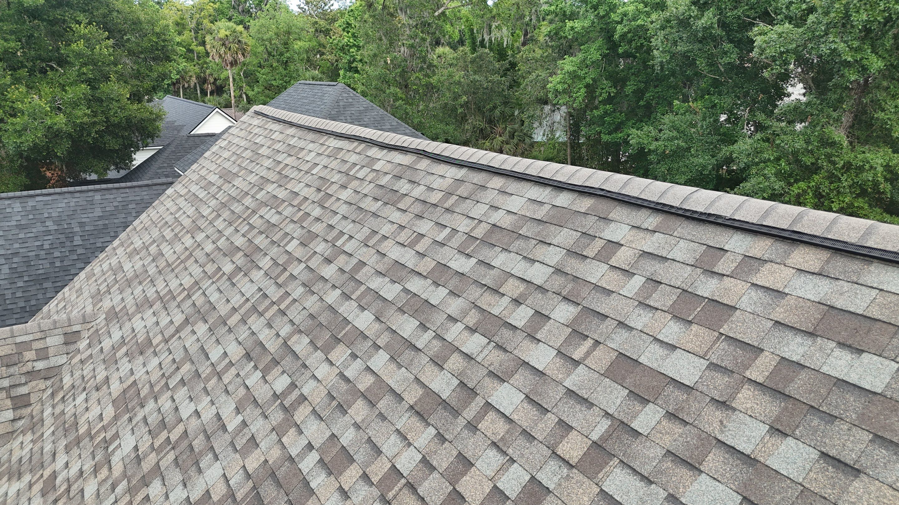 Full Residential Roofing Installation for Multi-Gabled Flagler Beach Home by Trinity Restoration and Roofing LLC