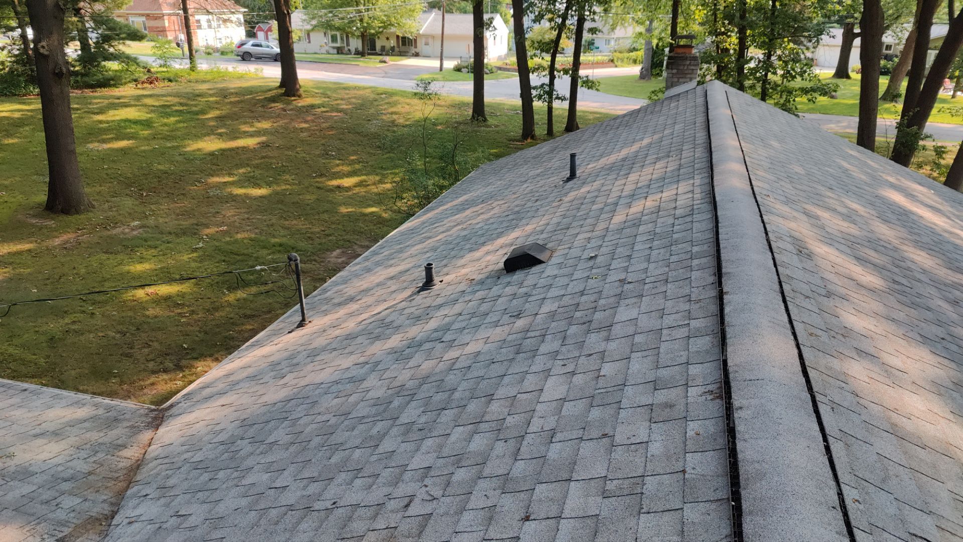 Roof Replacement using Owens Corning Estate Gray by 180 Contractors