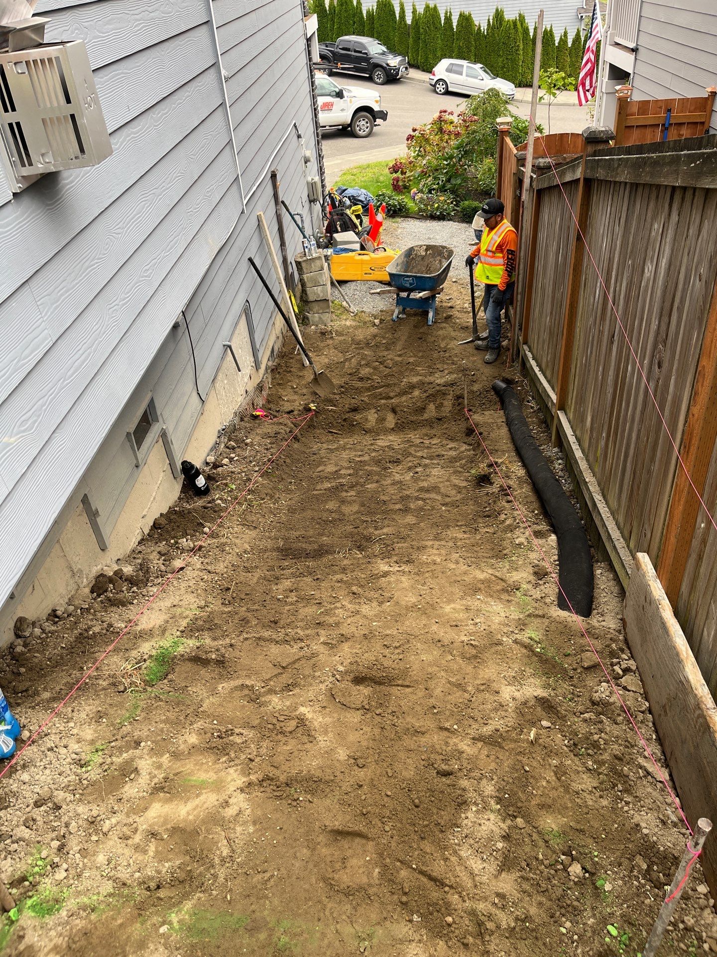 Jireh Outdoor Projects | Concrete Stair Repair and Retaining Wall by Jireh Asphalt & Concrete Inc 