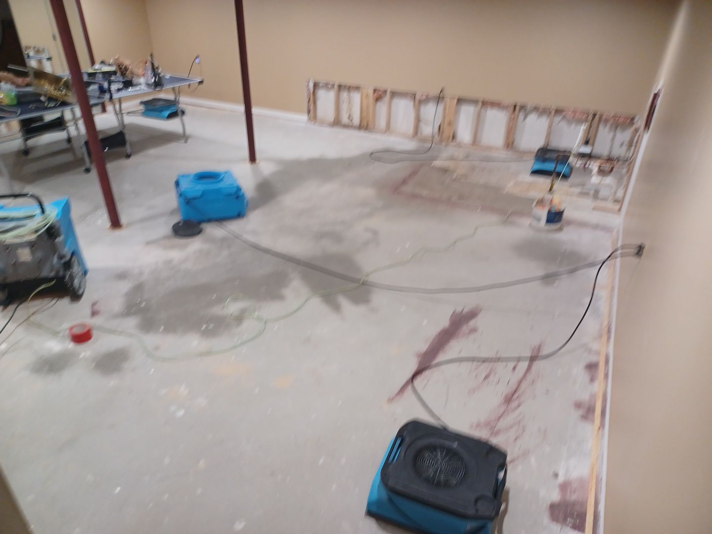 Project in West Bloomfield by EzDry Water Mitigation & Property Restoration