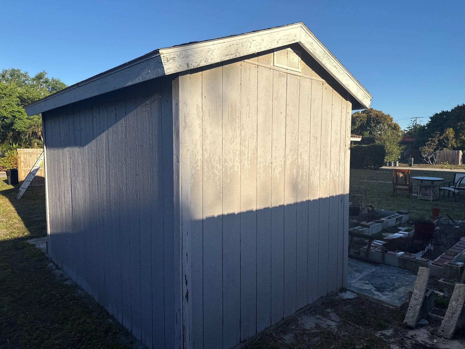 Full Exterior Cleaning Before Painting – Sarasota, FL (Near Sarasota Airport) by Sunshine AquaWash