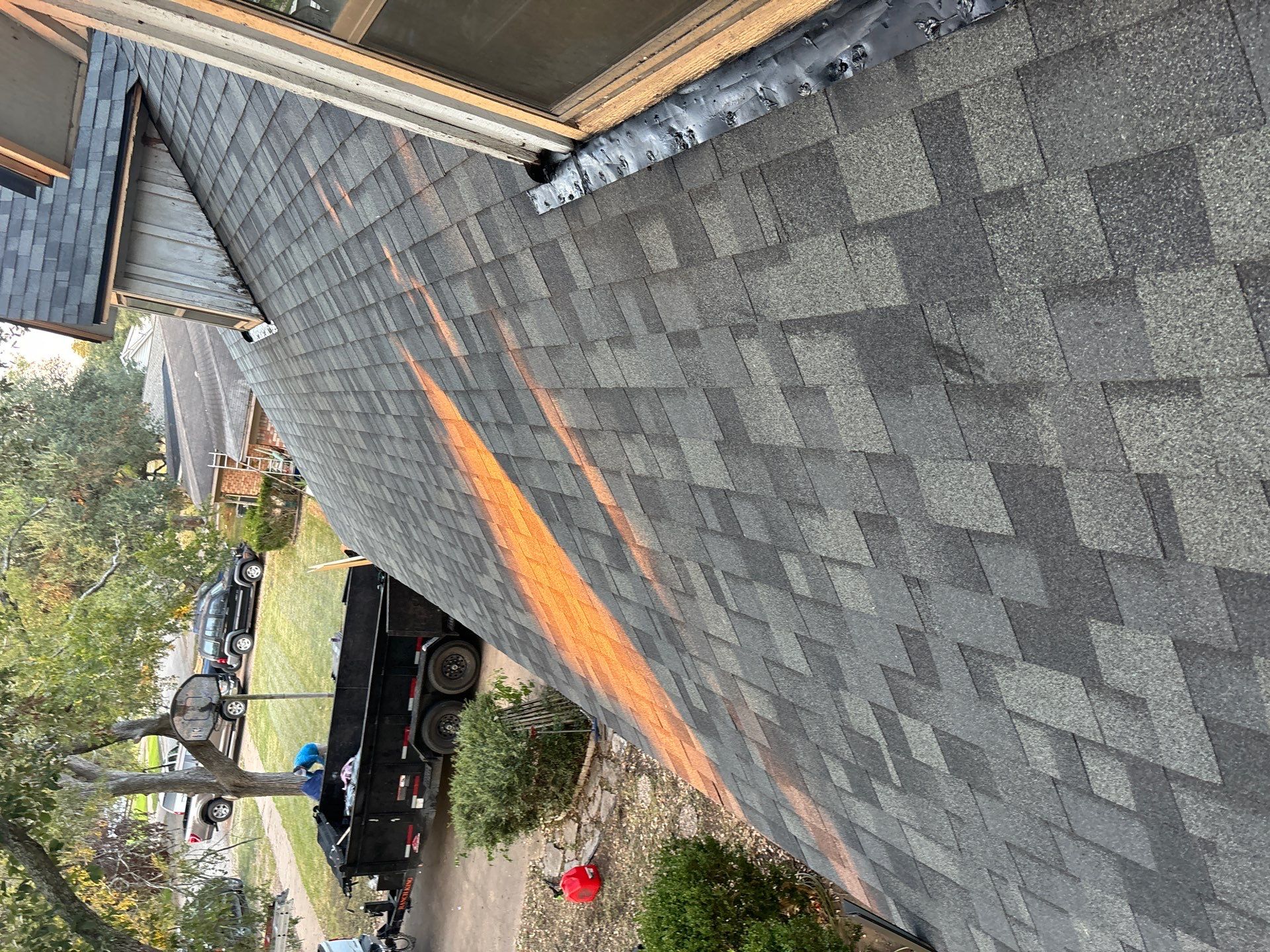 Residential Roofing Installation using Owen's Corning Duration (Lifetime) Shingles by Roof Repair Company