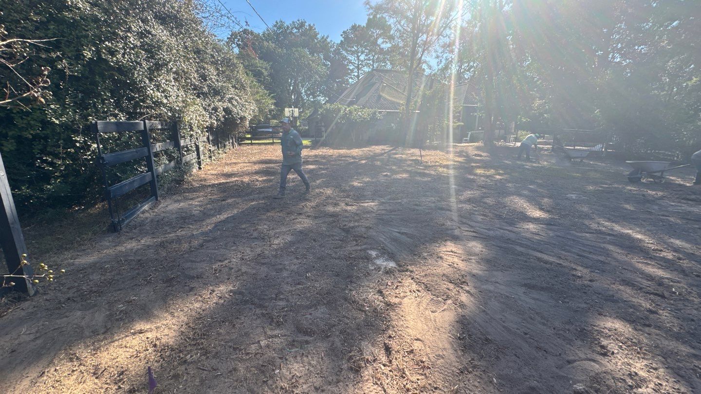 Mr. Jeff — Backyard Drainage & Grading Improvement by Texas Urban Elements