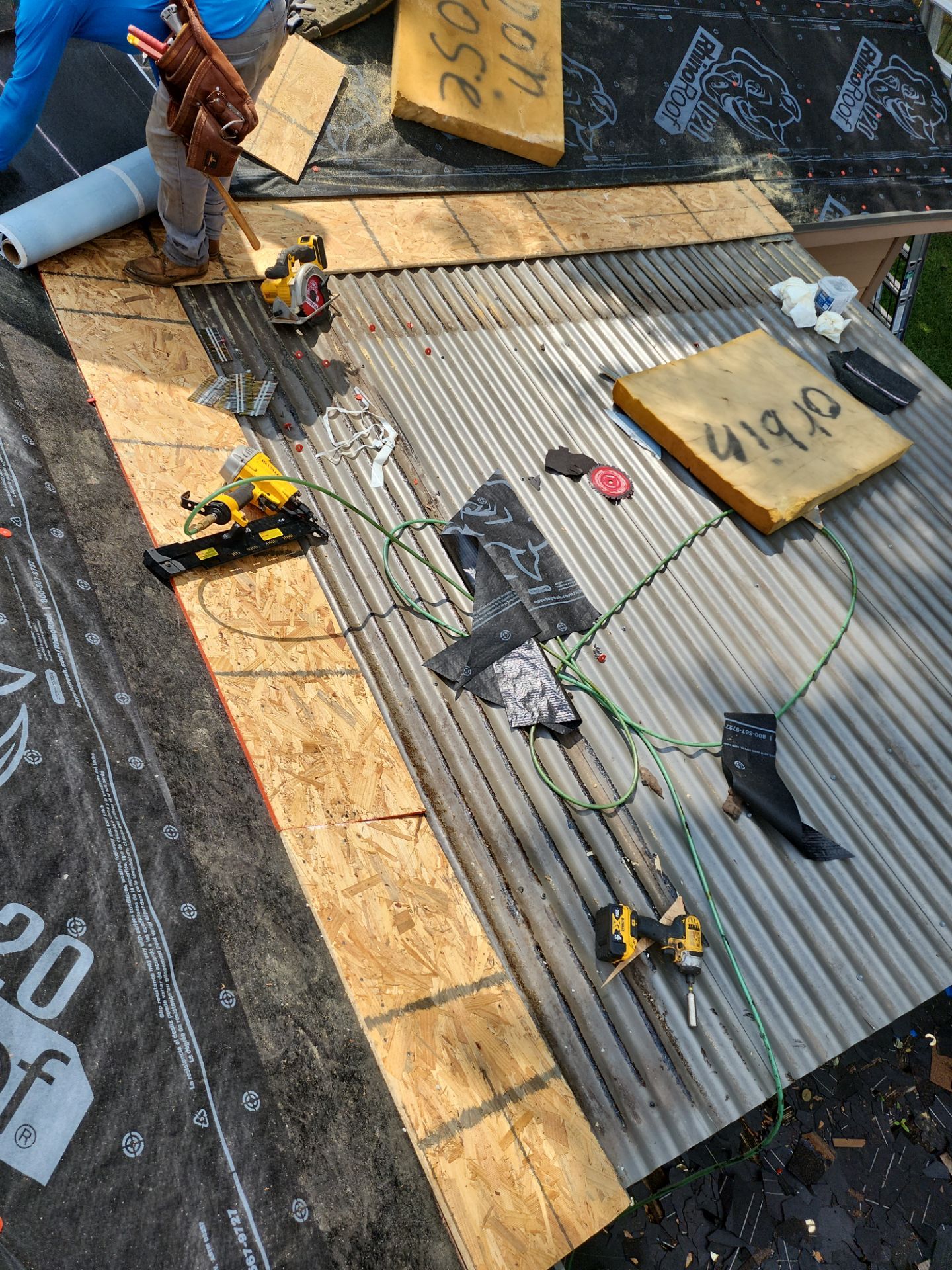 Residential Roofing Repair using Owen's Corning Duration (Lifetime) Shingles by Roof Repair Services LLC