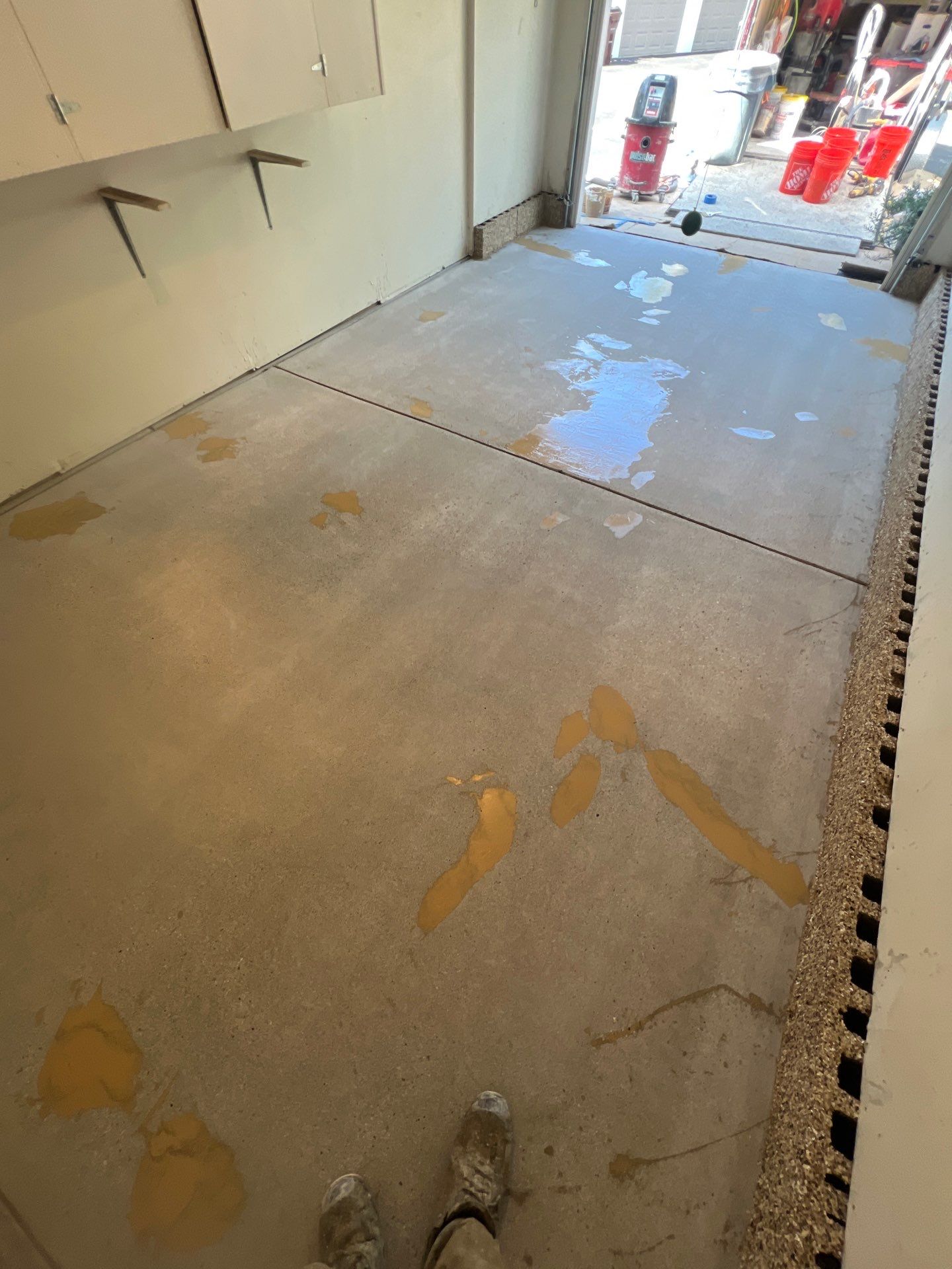 Garage by Freedom Concrete Coatings. 